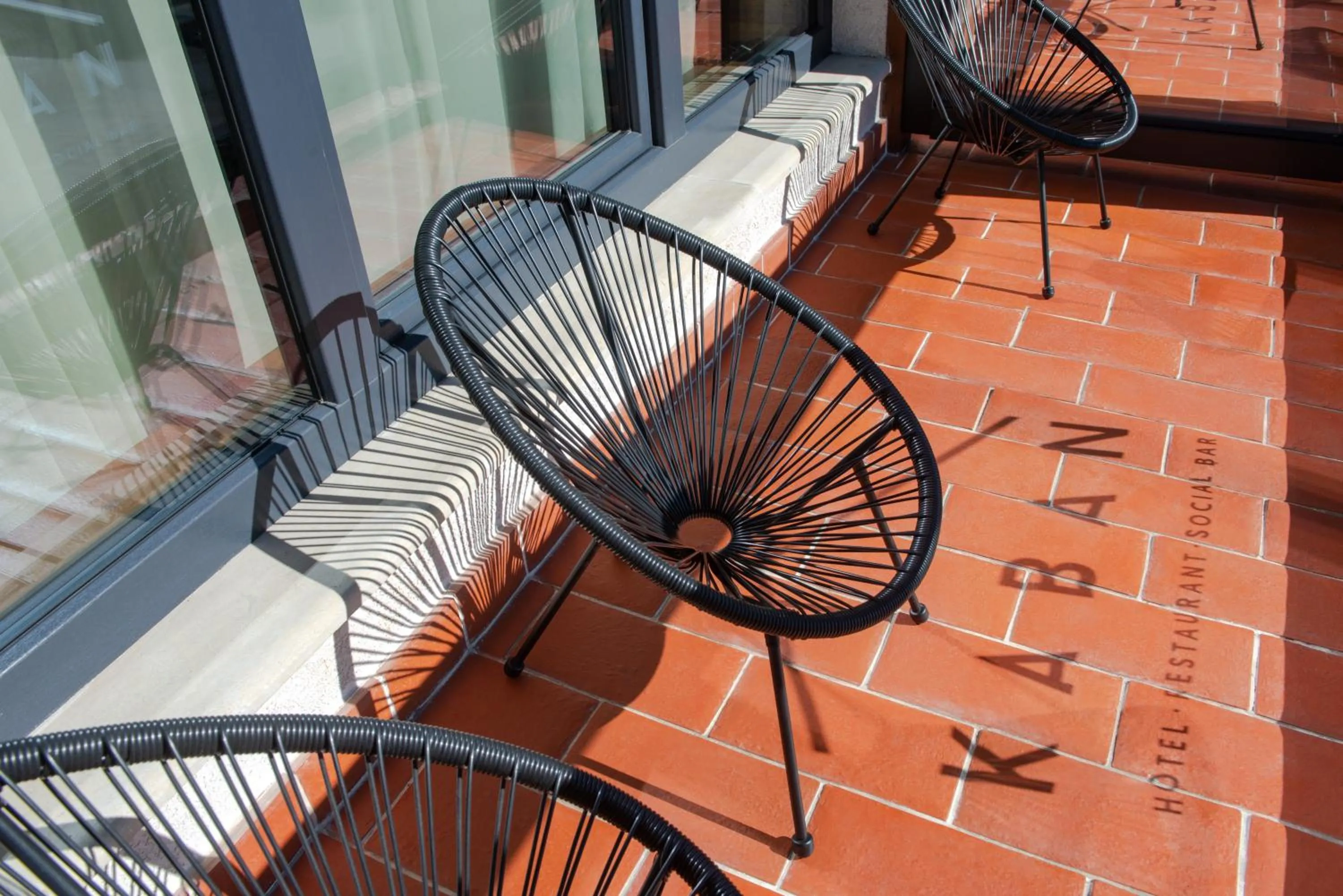 Balcony/Terrace in KABAN BOUTIQUE HOTEL - 5Star Central Villa in Vatra Dornei