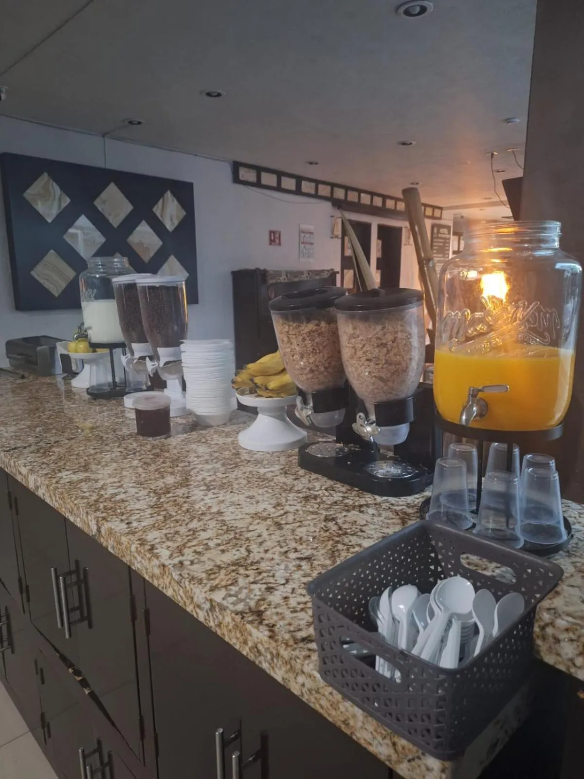 Kitchen or kitchenette in Hotel Gya Boutique