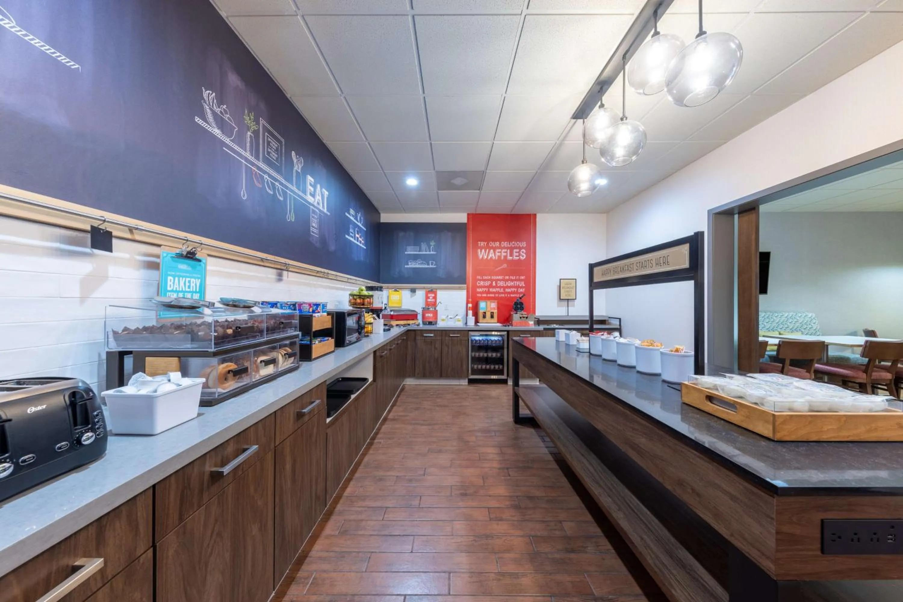 Breakfast in Hampton Inn Saint Robert