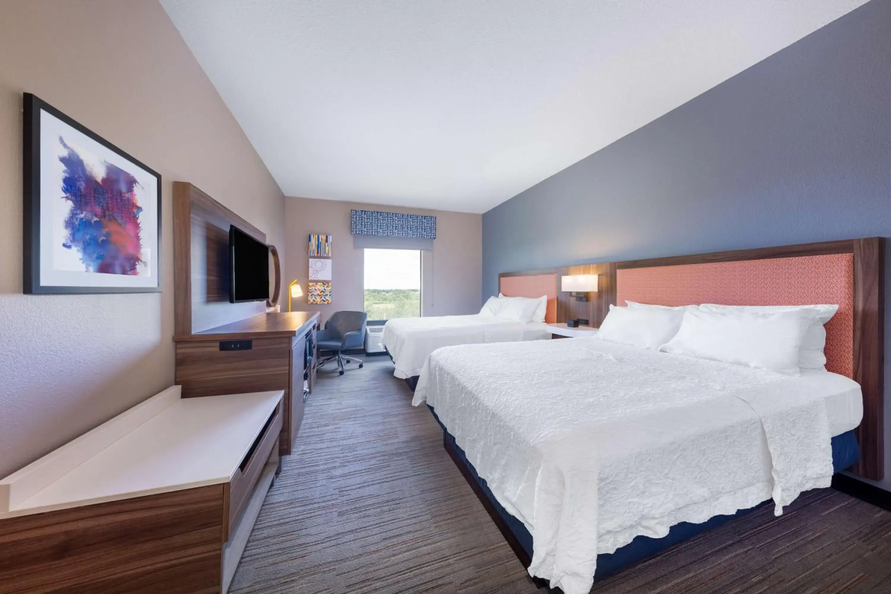 Double Room with Two Double Beds - Non-Smoking in Hampton Inn Saint Robert Double Room with Two Double Beds - Non-Smoking in Hampton Inn Saint Robert