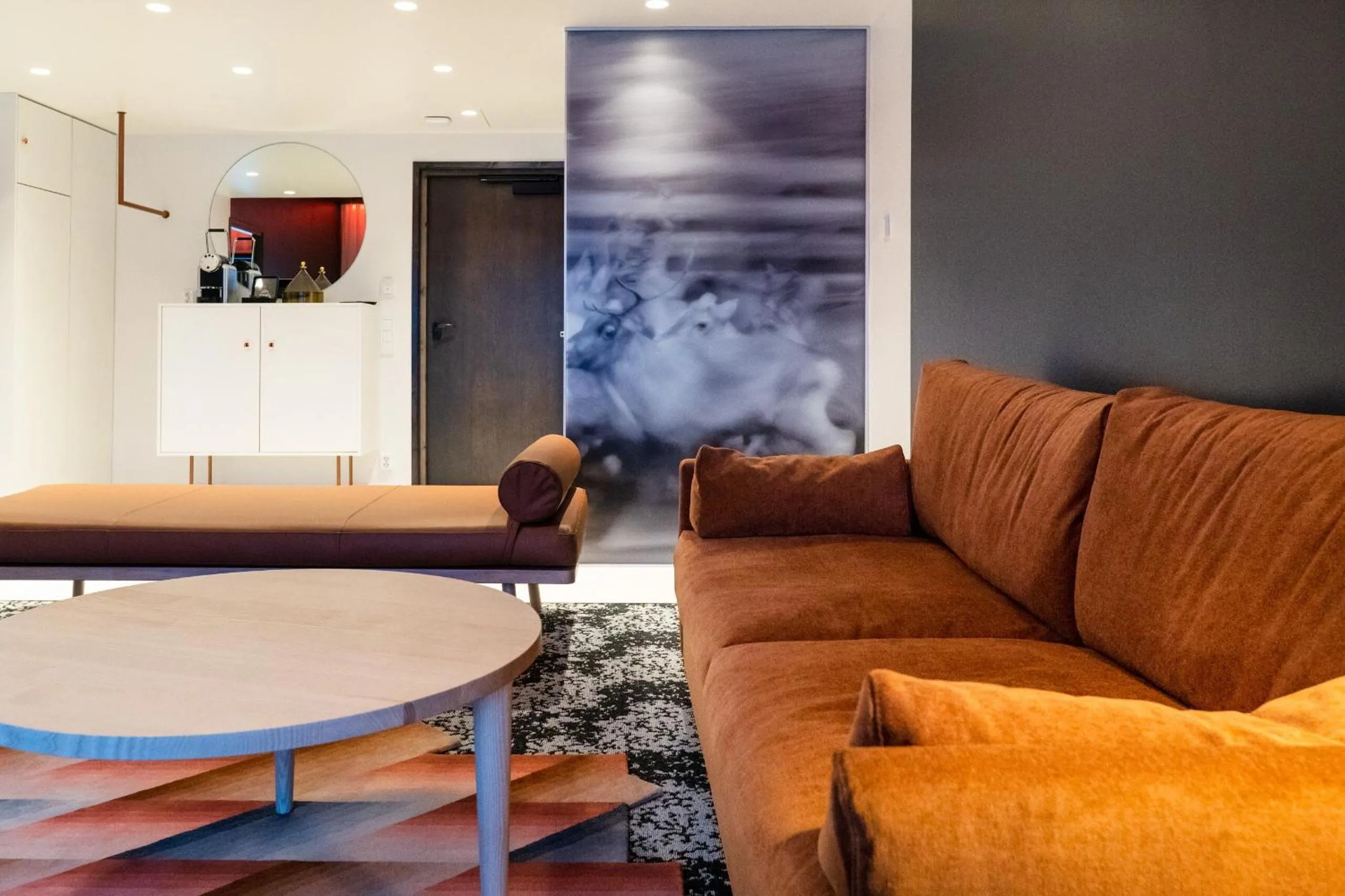 Living room in Design Hotel Levi