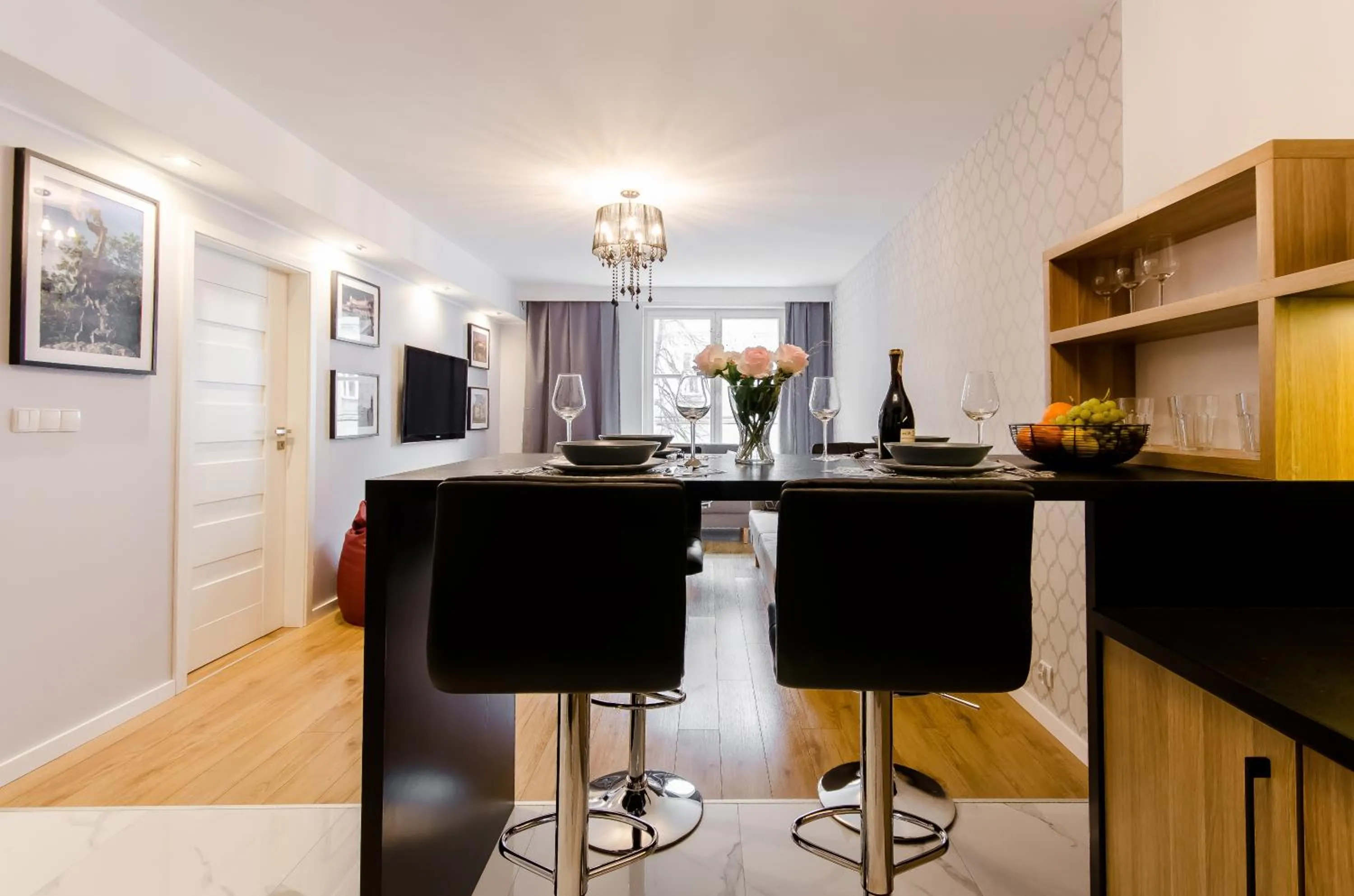 Living room in Old Town Premium Queen`s Apartments