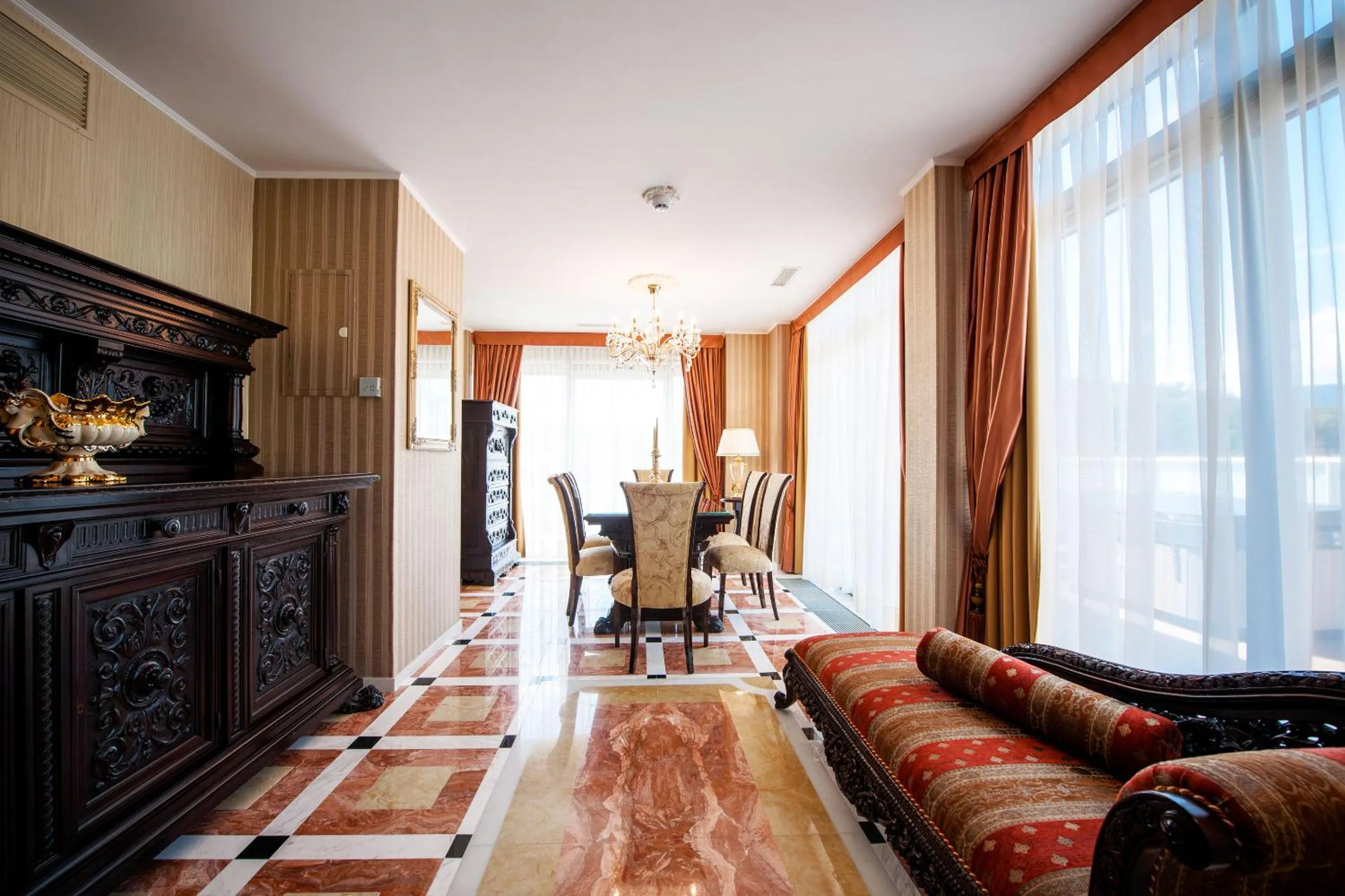 Living room in Grand Hotel Donat Superior & Wellness Center