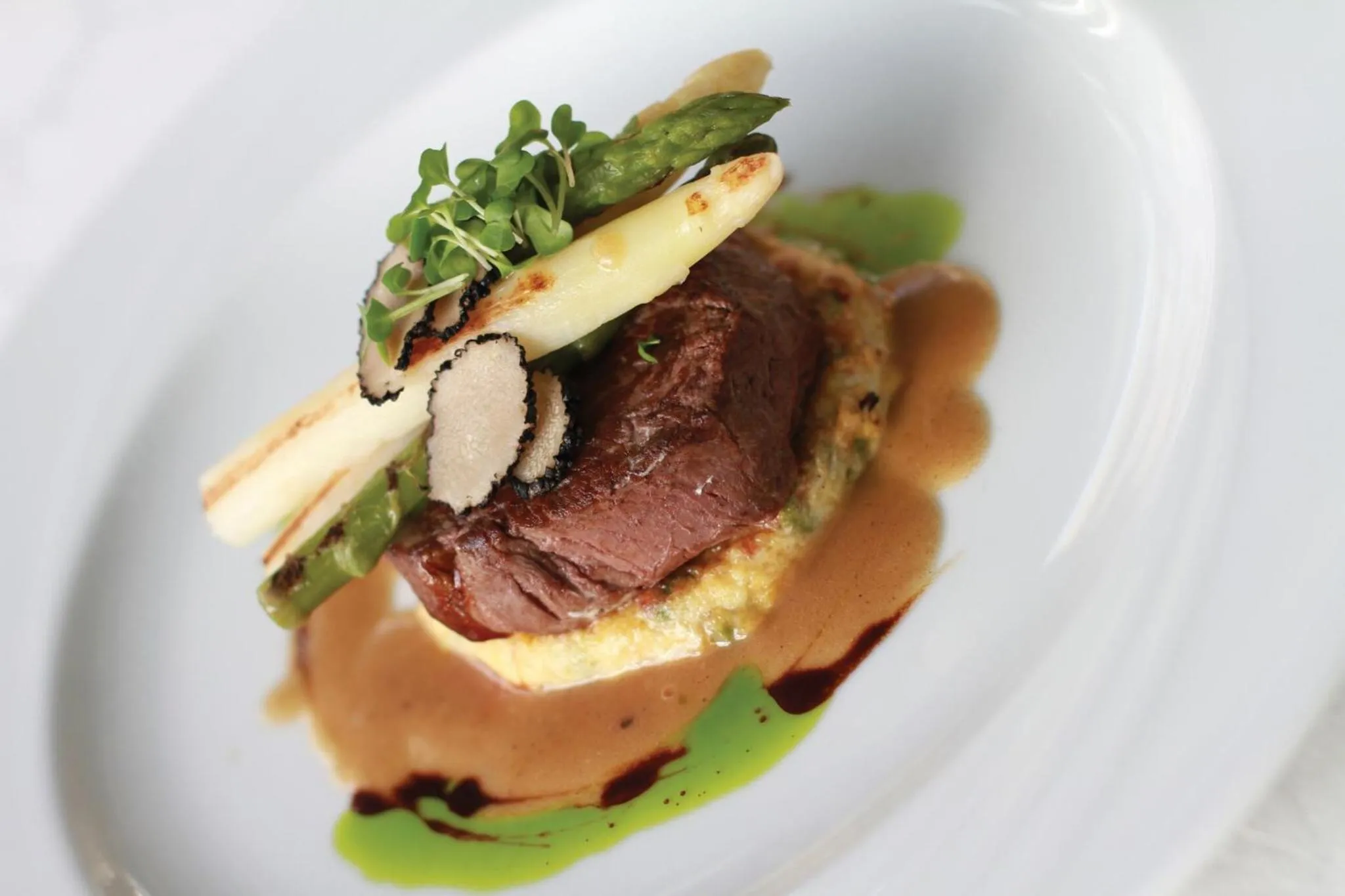 Food close-up in Grand Hotel Donat Superior & Wellness Center