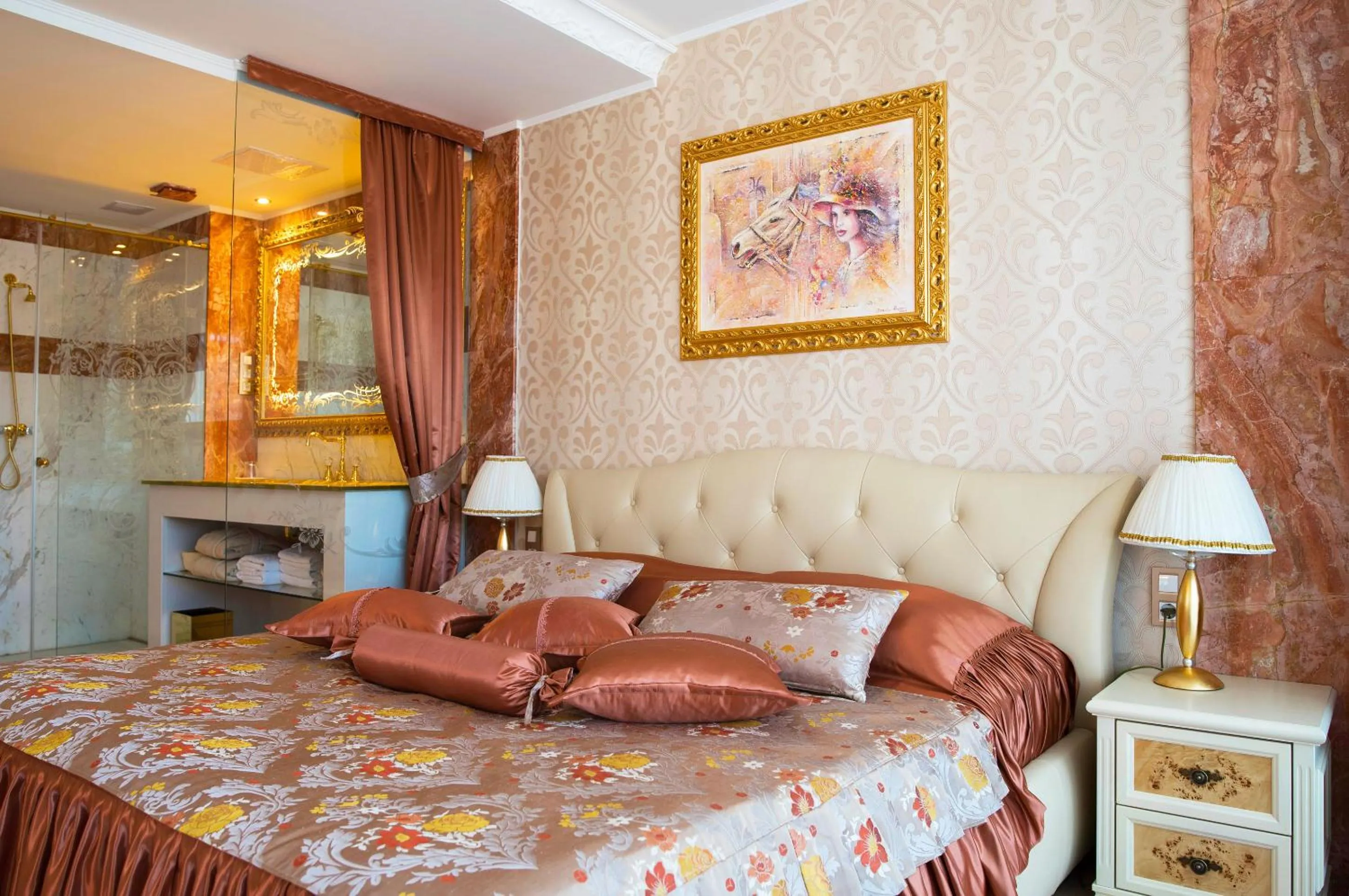 Bedroom, Bed in Grand Hotel Donat Superior & Wellness Center