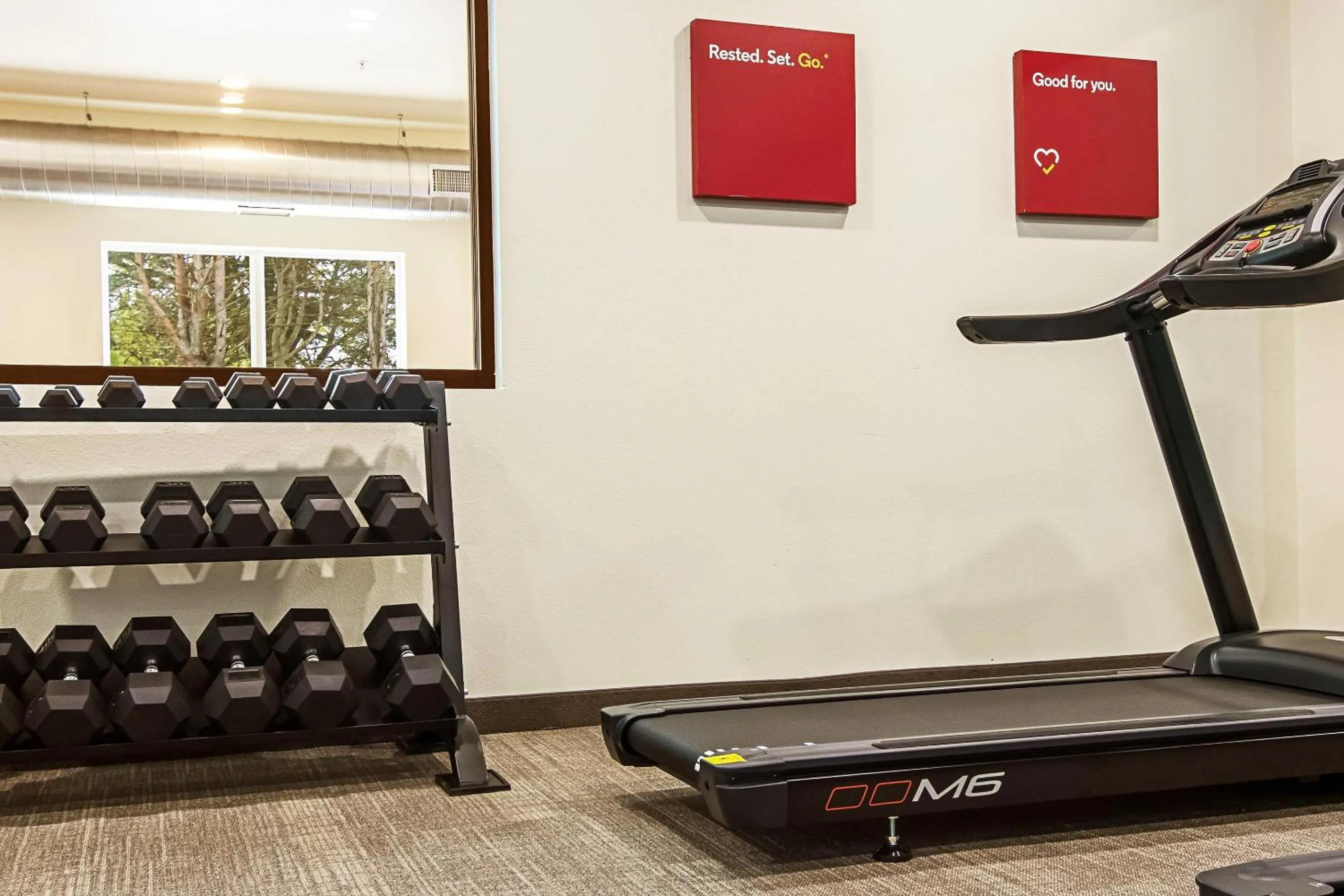 Fitness centre/facilities in Comfort Suites Wooster near University Campus