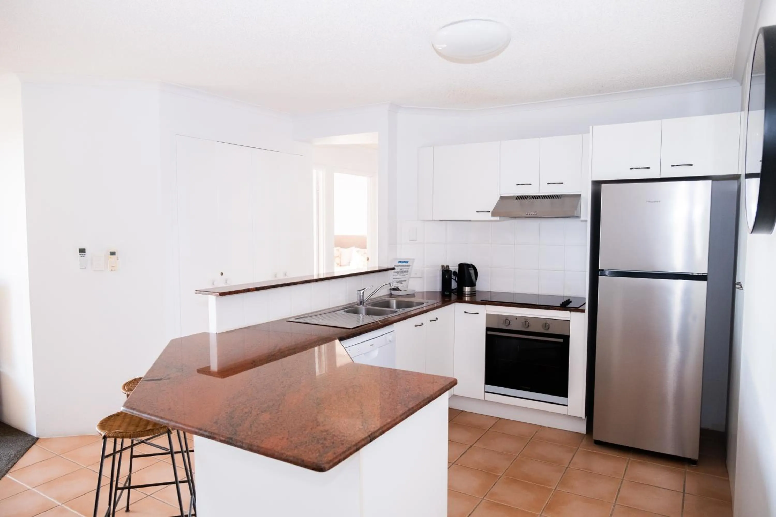 kitchen in Salerno On The Beach