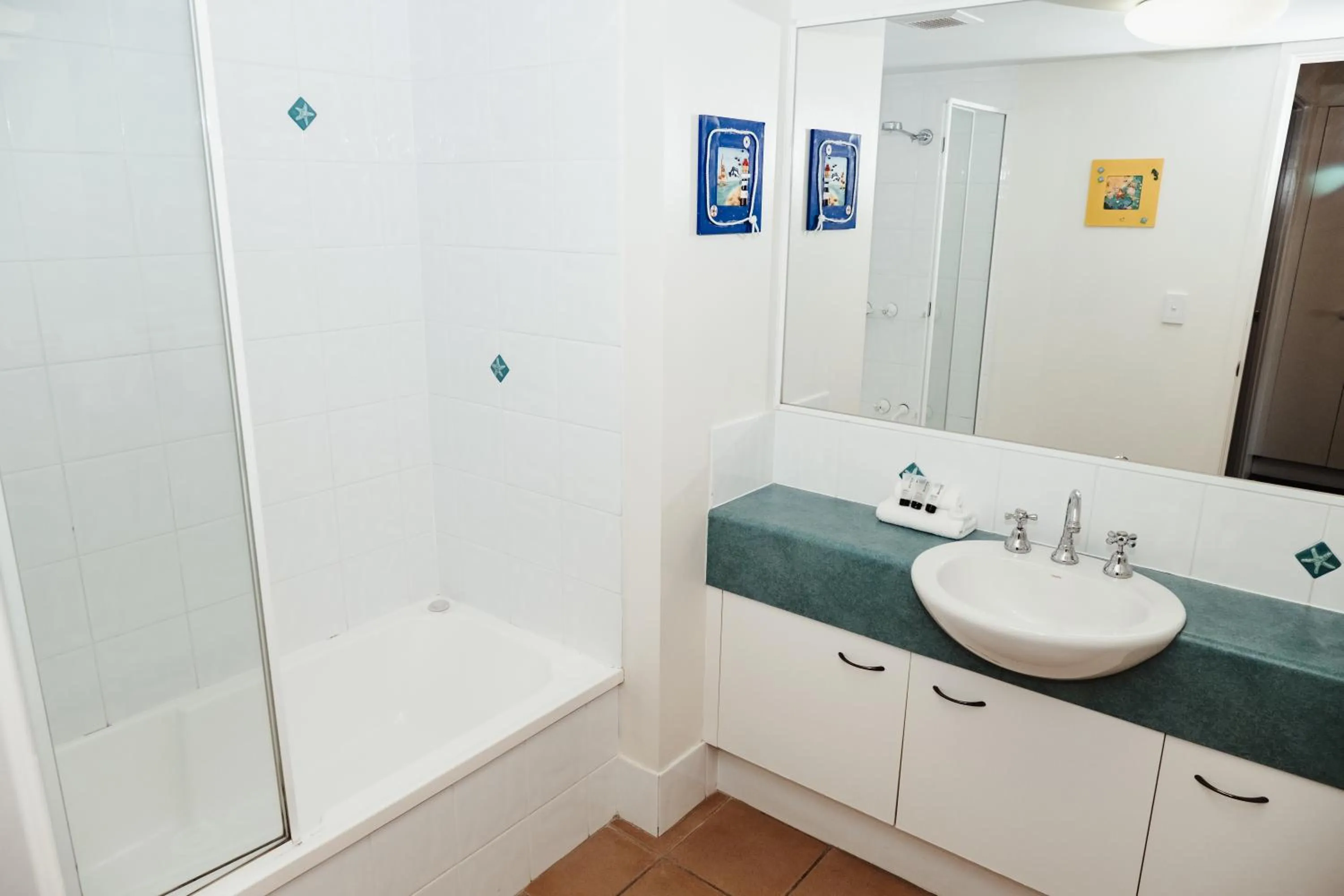 Shower in Salerno On The Beach