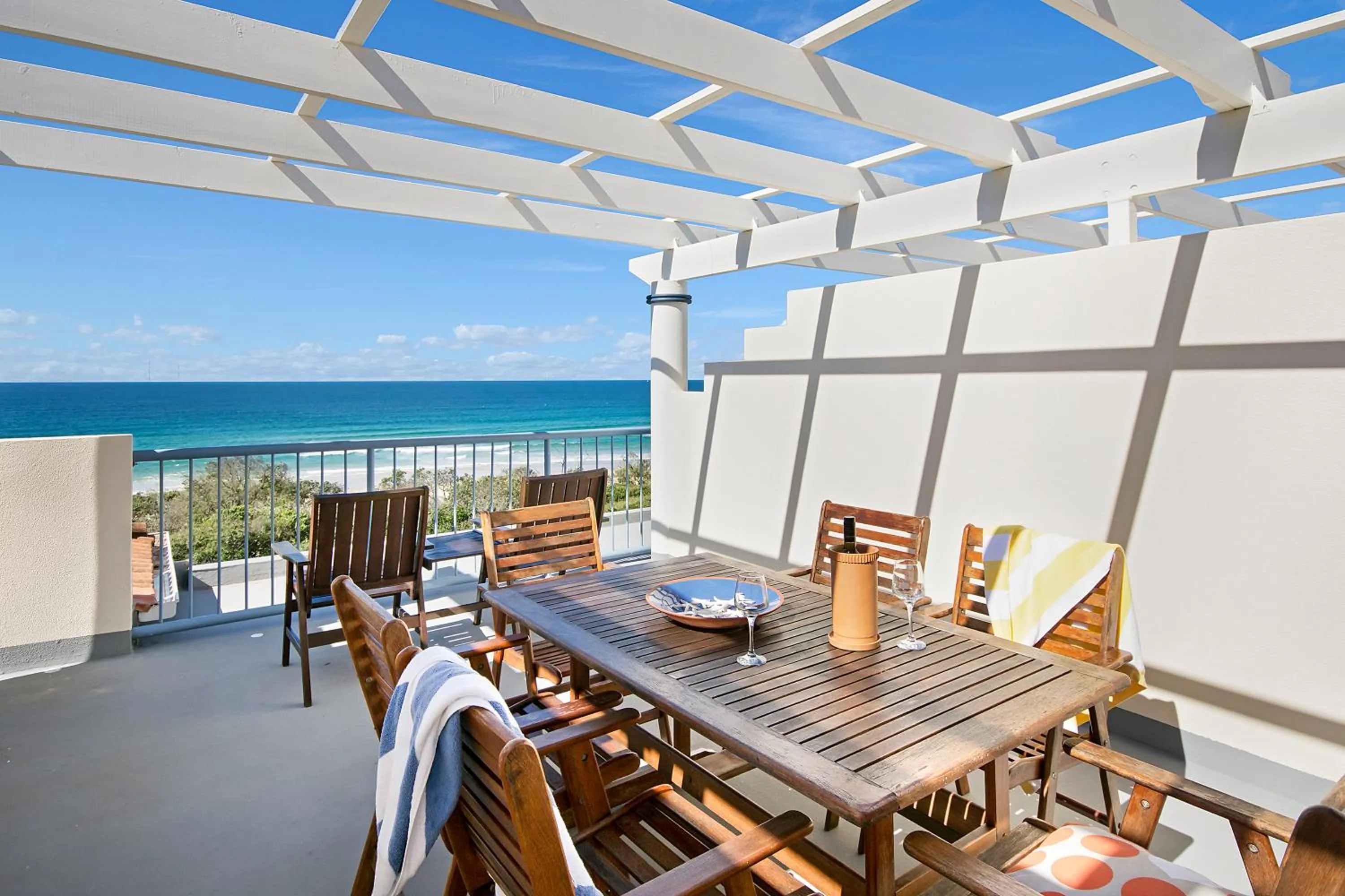 Patio in Salerno On The Beach