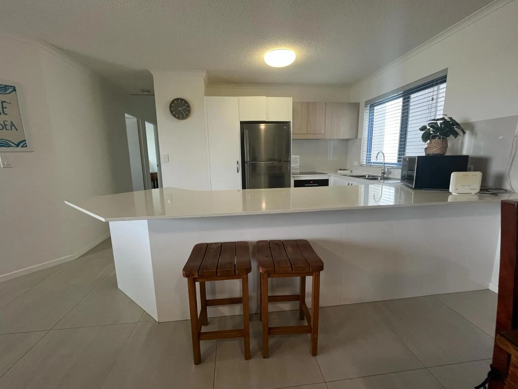 Kitchen or kitchenette in Salerno On The Beach