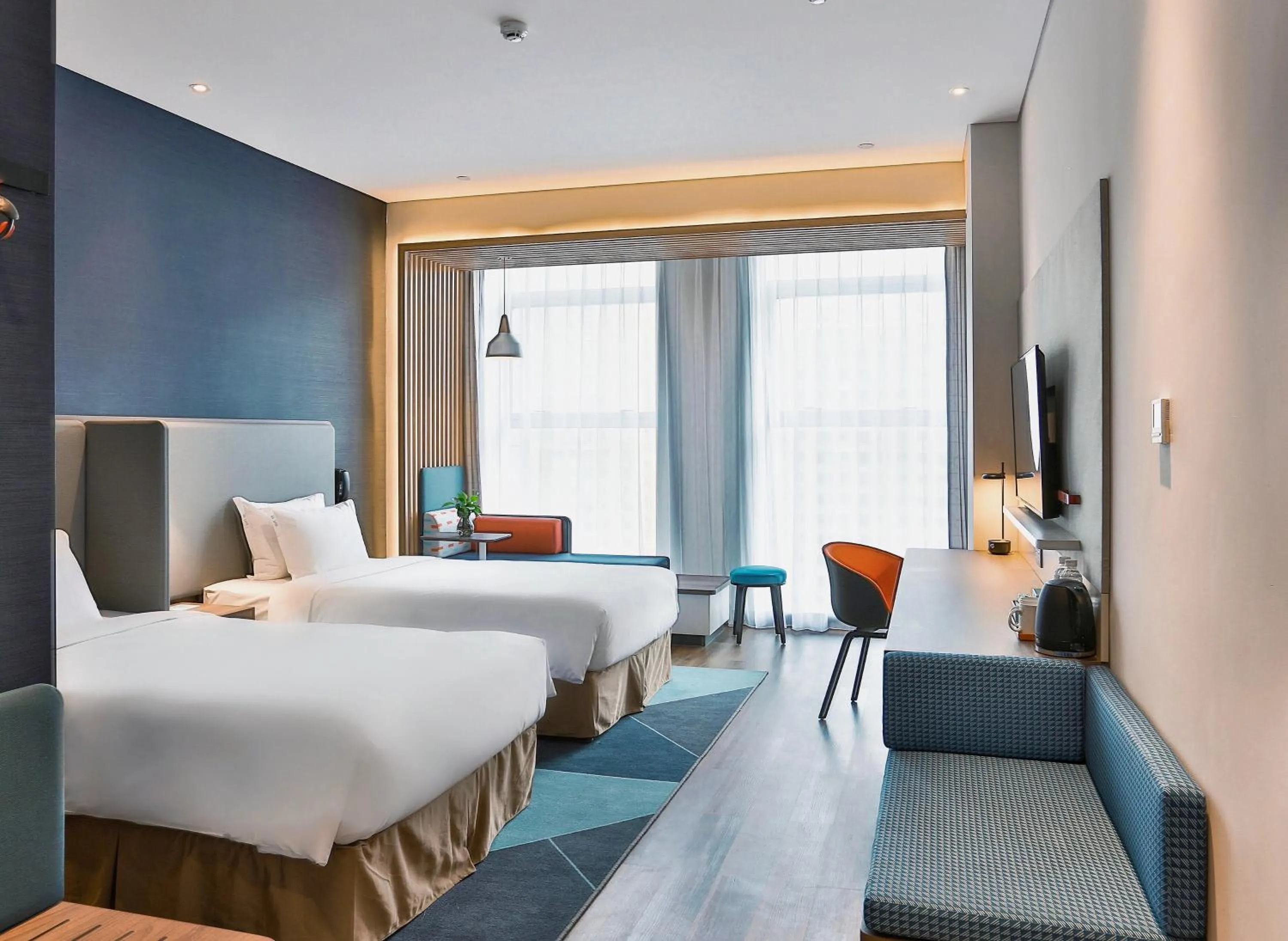 Bed in Holiday Inn Express Harbin Qunli by IHG