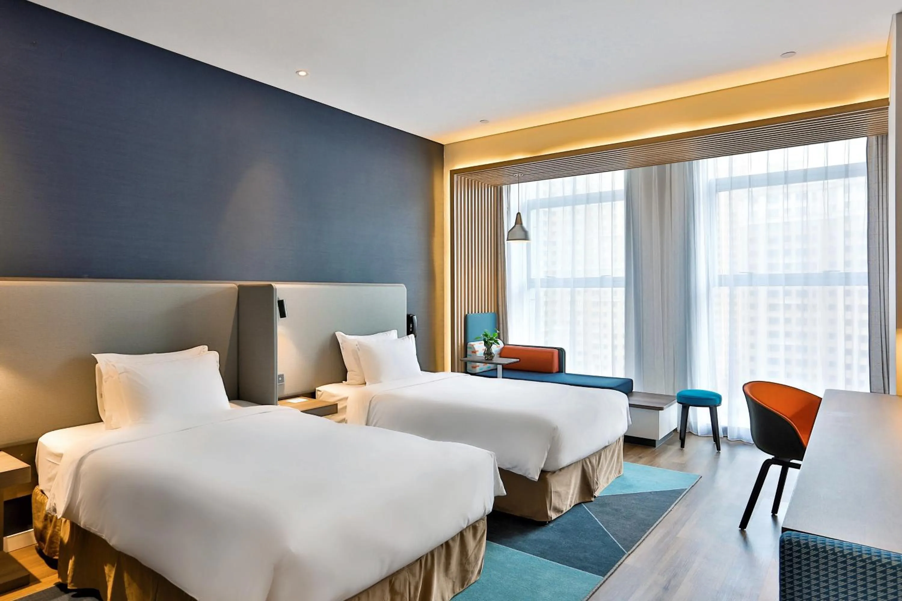 Bed in Holiday Inn Express Harbin Qunli by IHG
