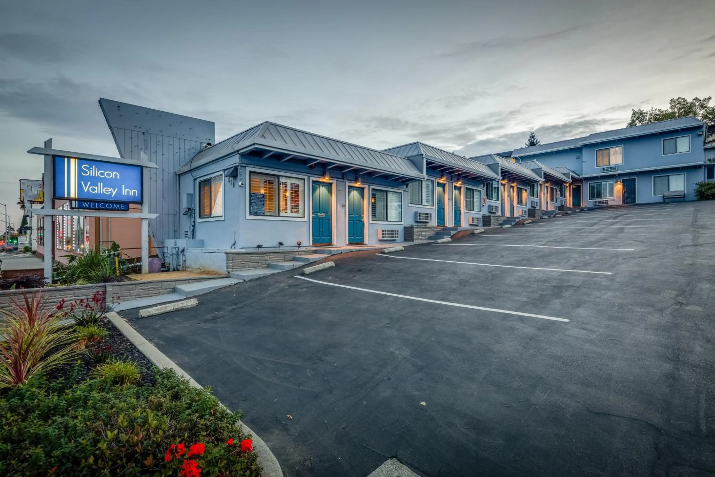 Floor plan in Silicon Valley Inn