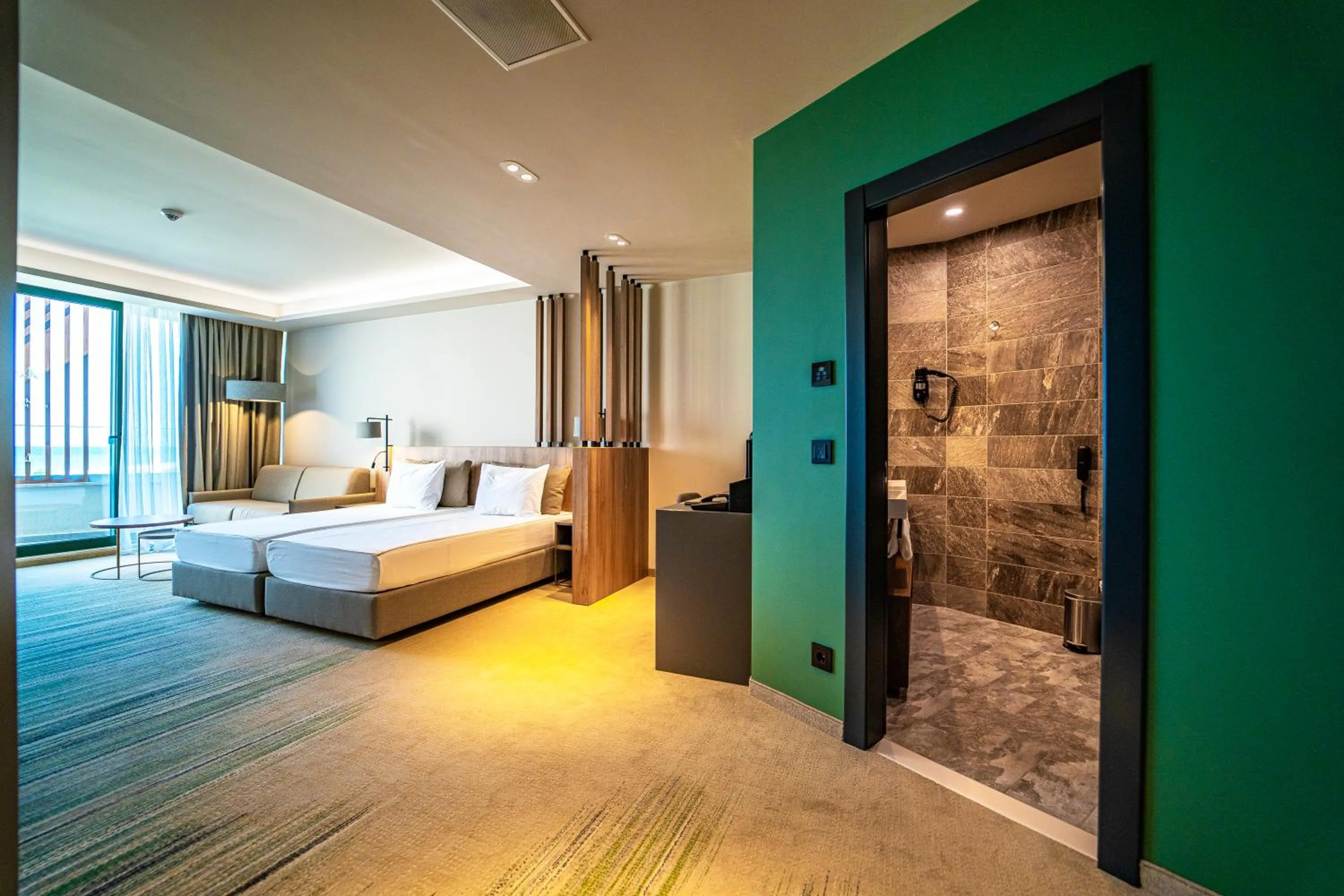 Photo of the whole room, Bed in HVD Reina del Mar - Premium Spa Service & Free Parking