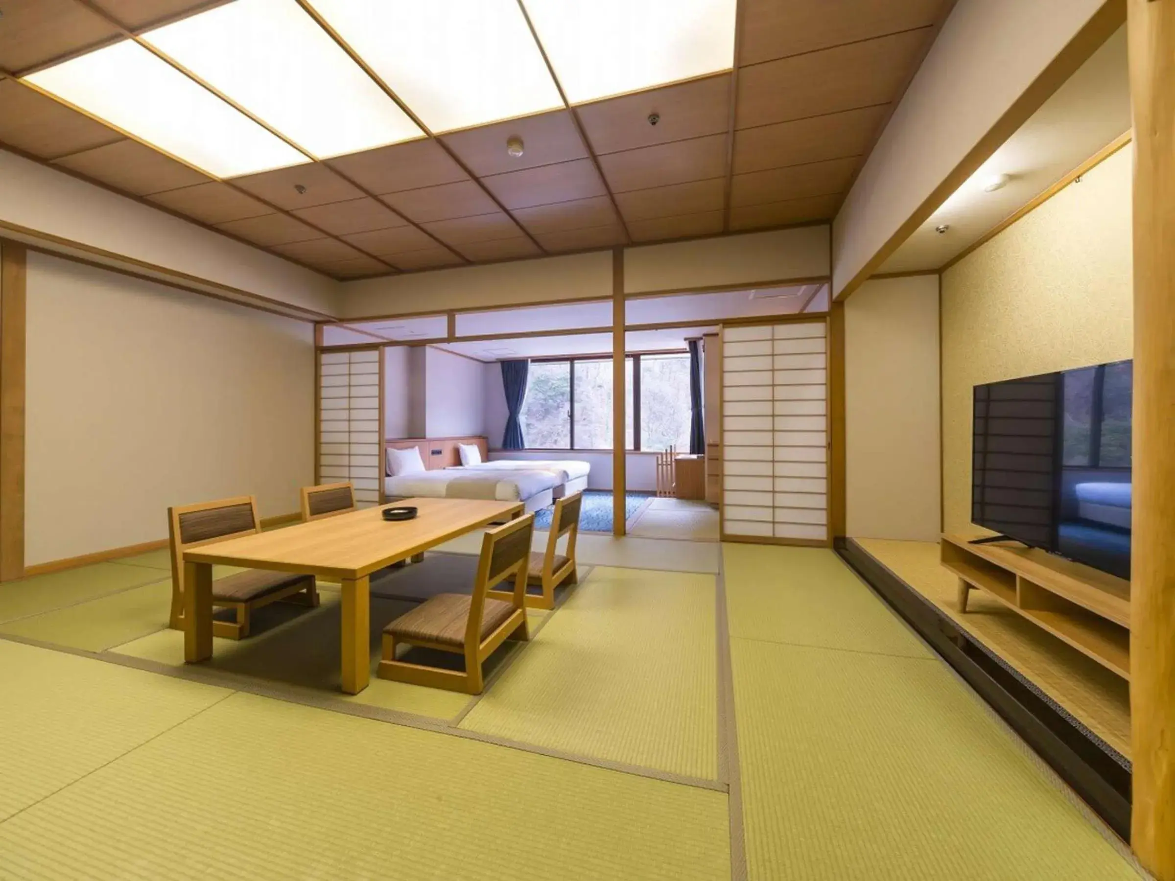 Superior Family Room with Tatami area and River View - Annex in Kurobe Unazukionsen Yamanoha Superior Family Room with Tatami area and River View - Annex in Kurobe Unazukionsen Yamanoha