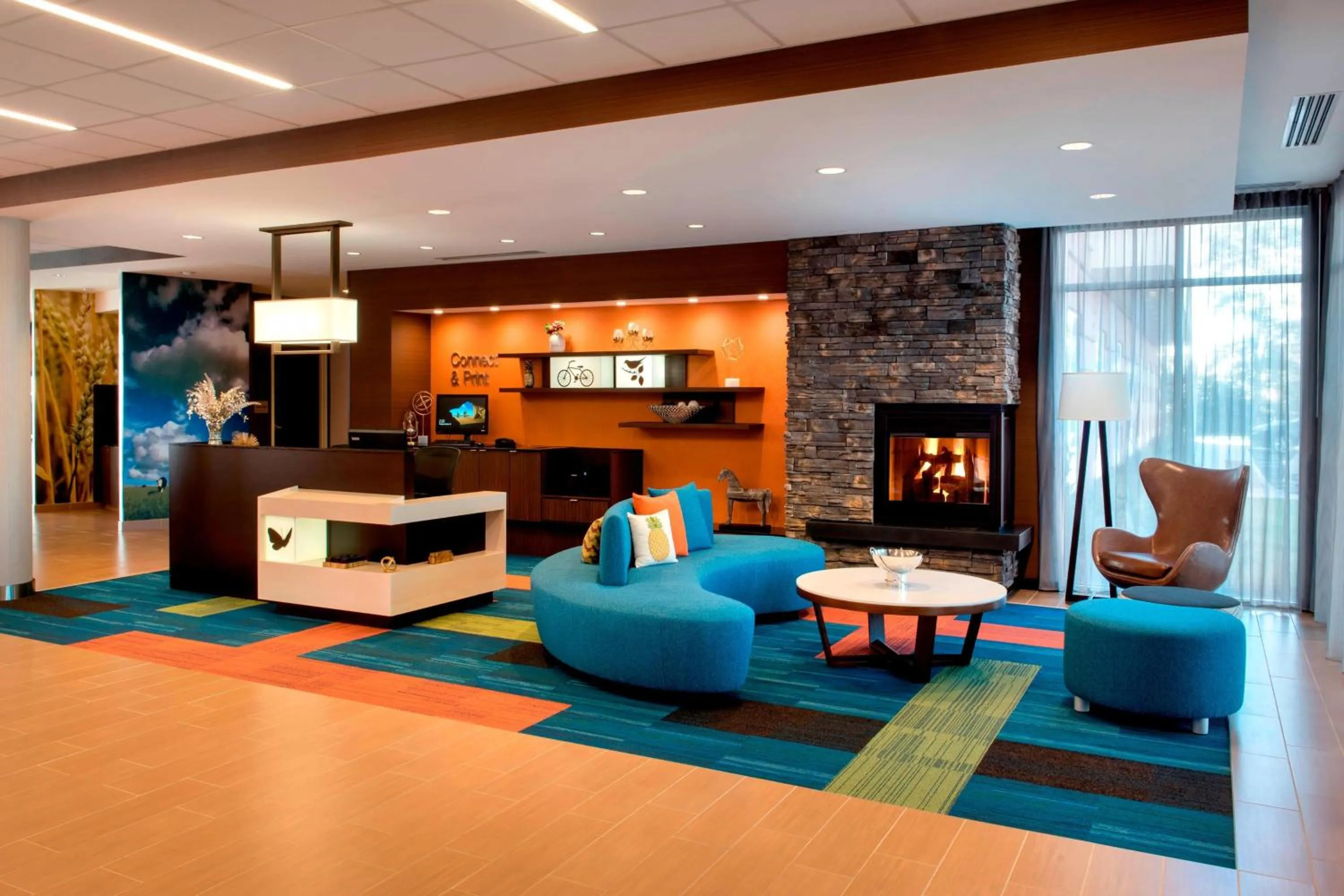 Lobby or reception in Fairfield Inn & Suites by Marriott Buffalo Amherst/University
