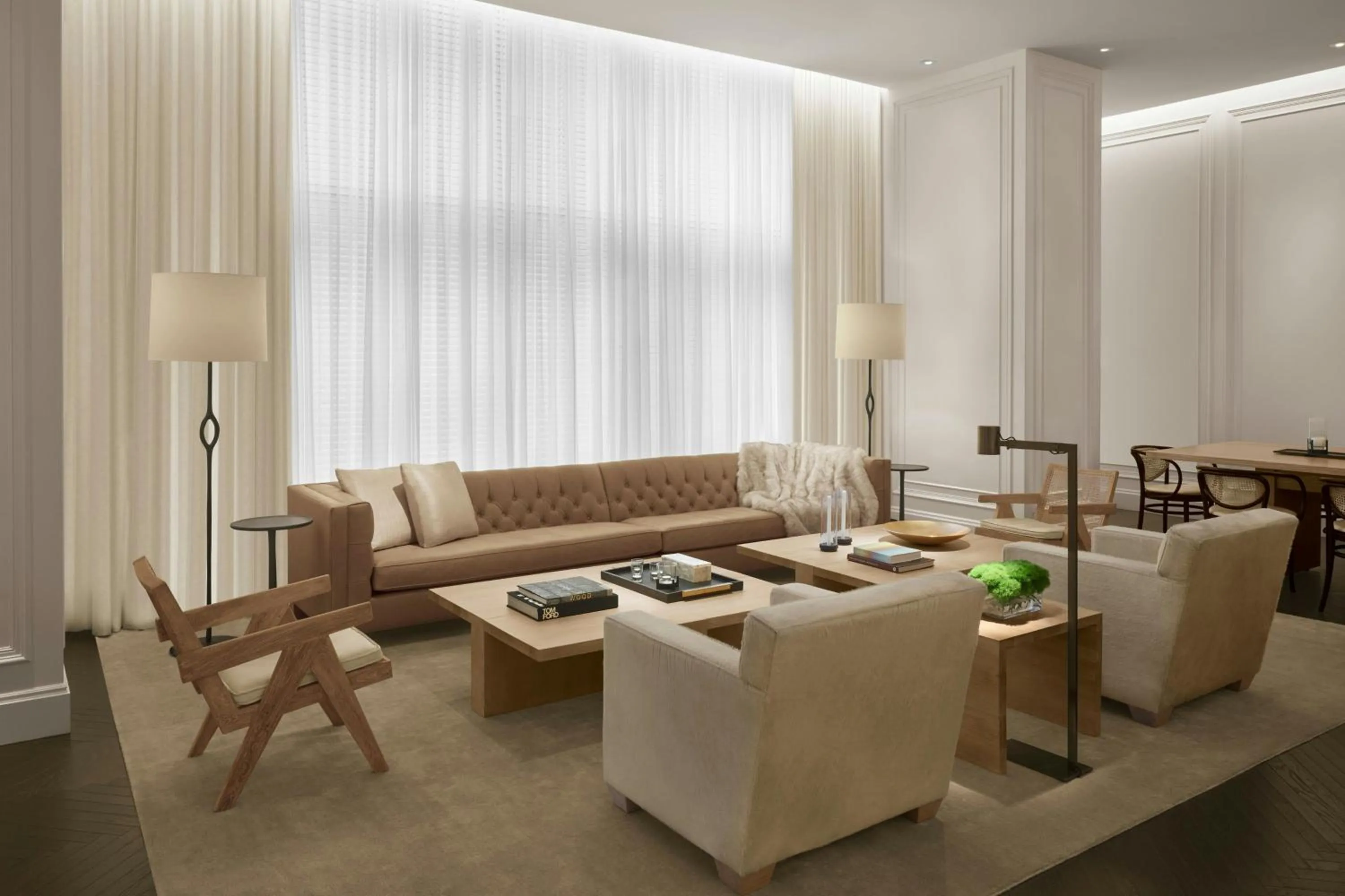 Lobby or reception in The Times Square EDITION New York