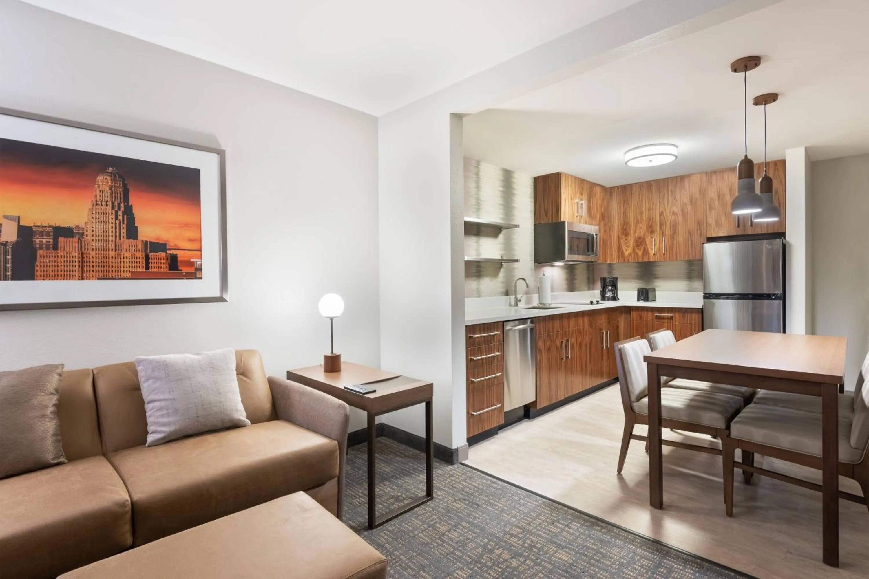 Living room in Residence Inn by Marriott Buffalo Downtown