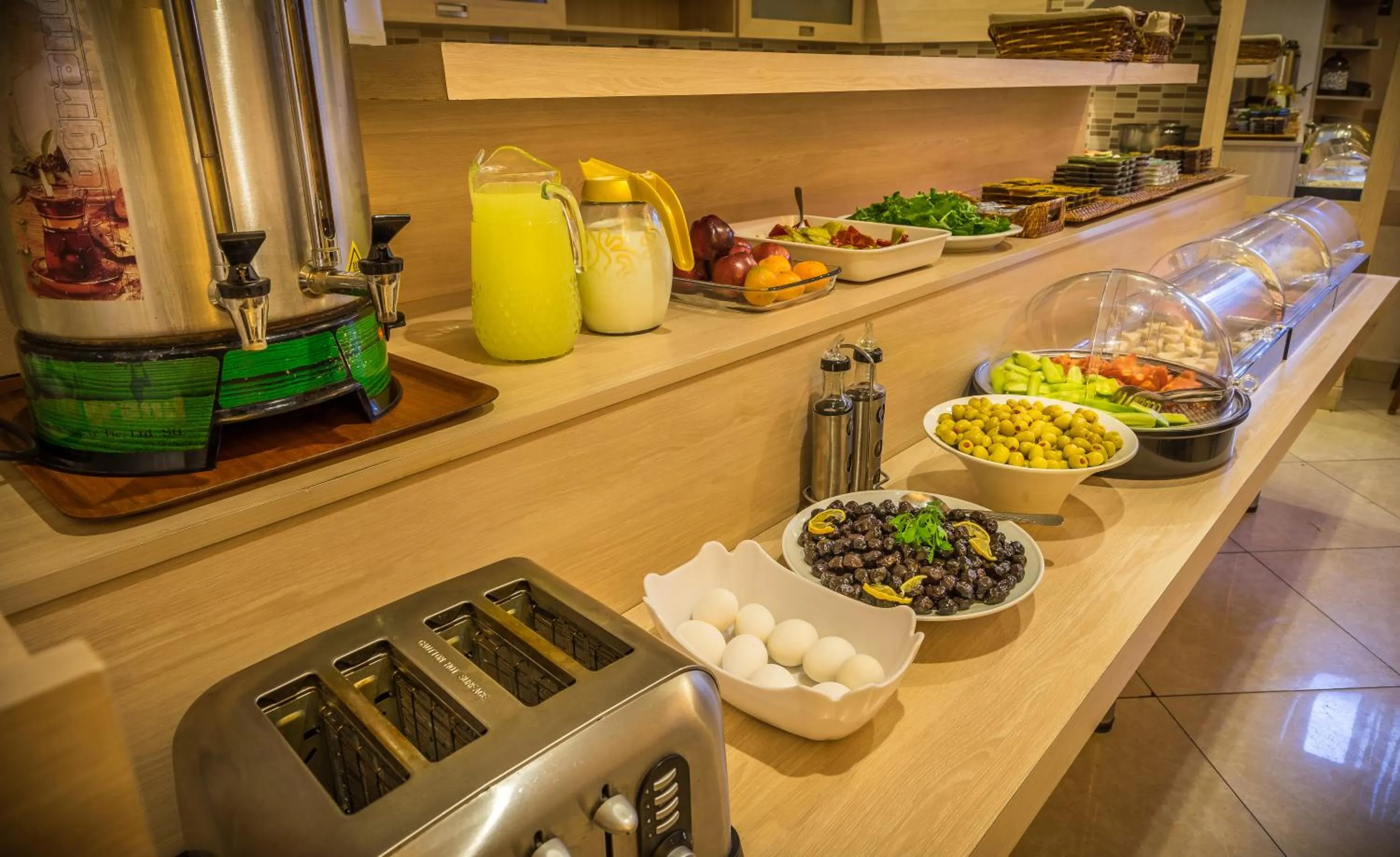 Food and drinks in Gul Hotel