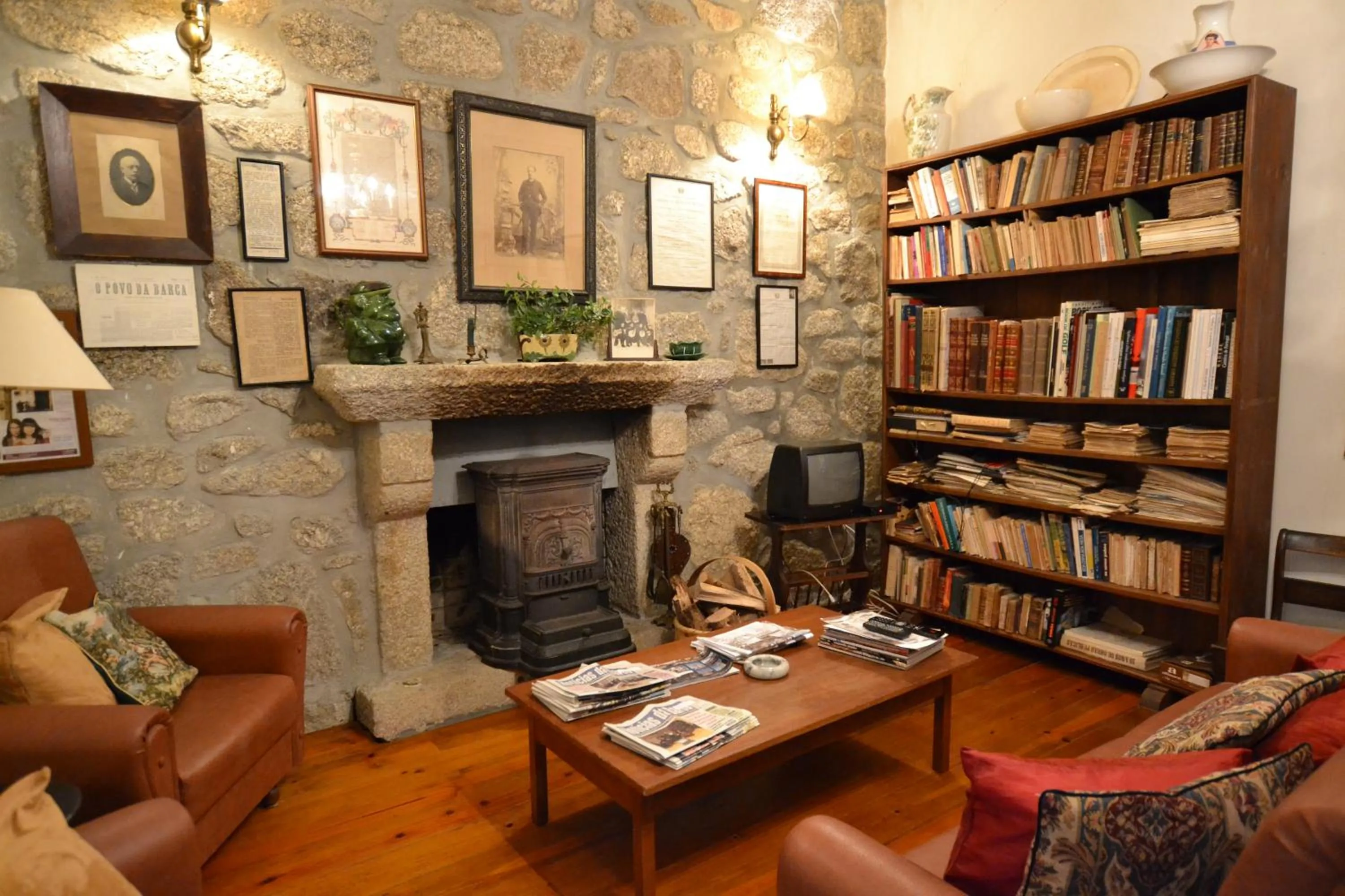 Library in Casa Nobre do Correio-Mor