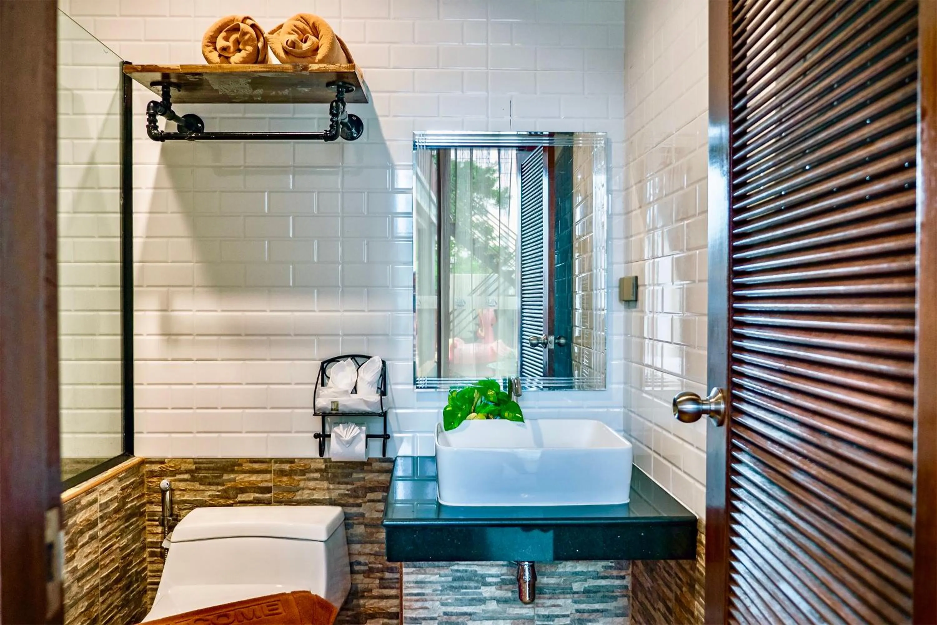 Bathroom, Bed in KG Private Pool Villas Soi 9