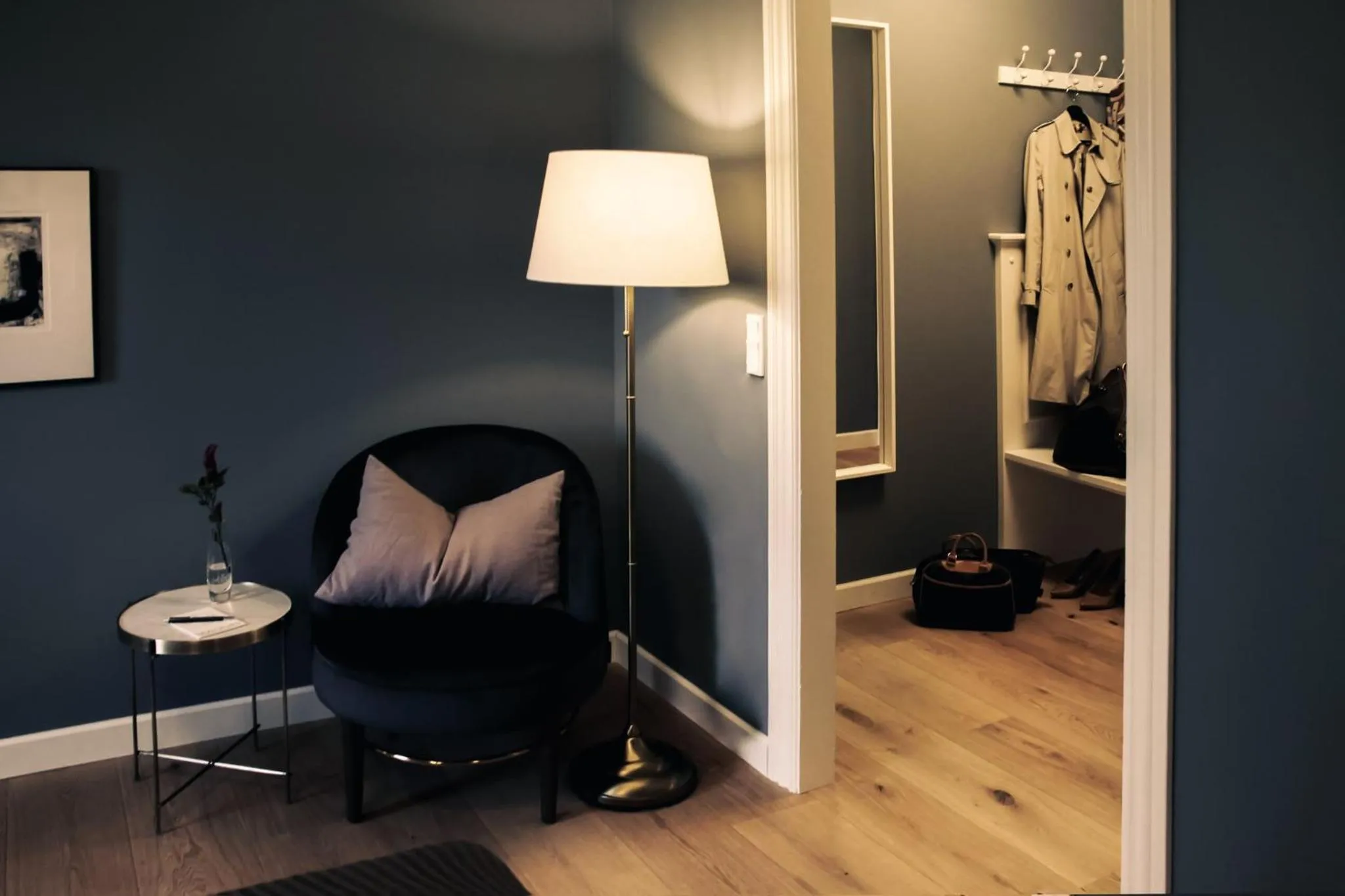 Bedroom in Hostrups Hotel