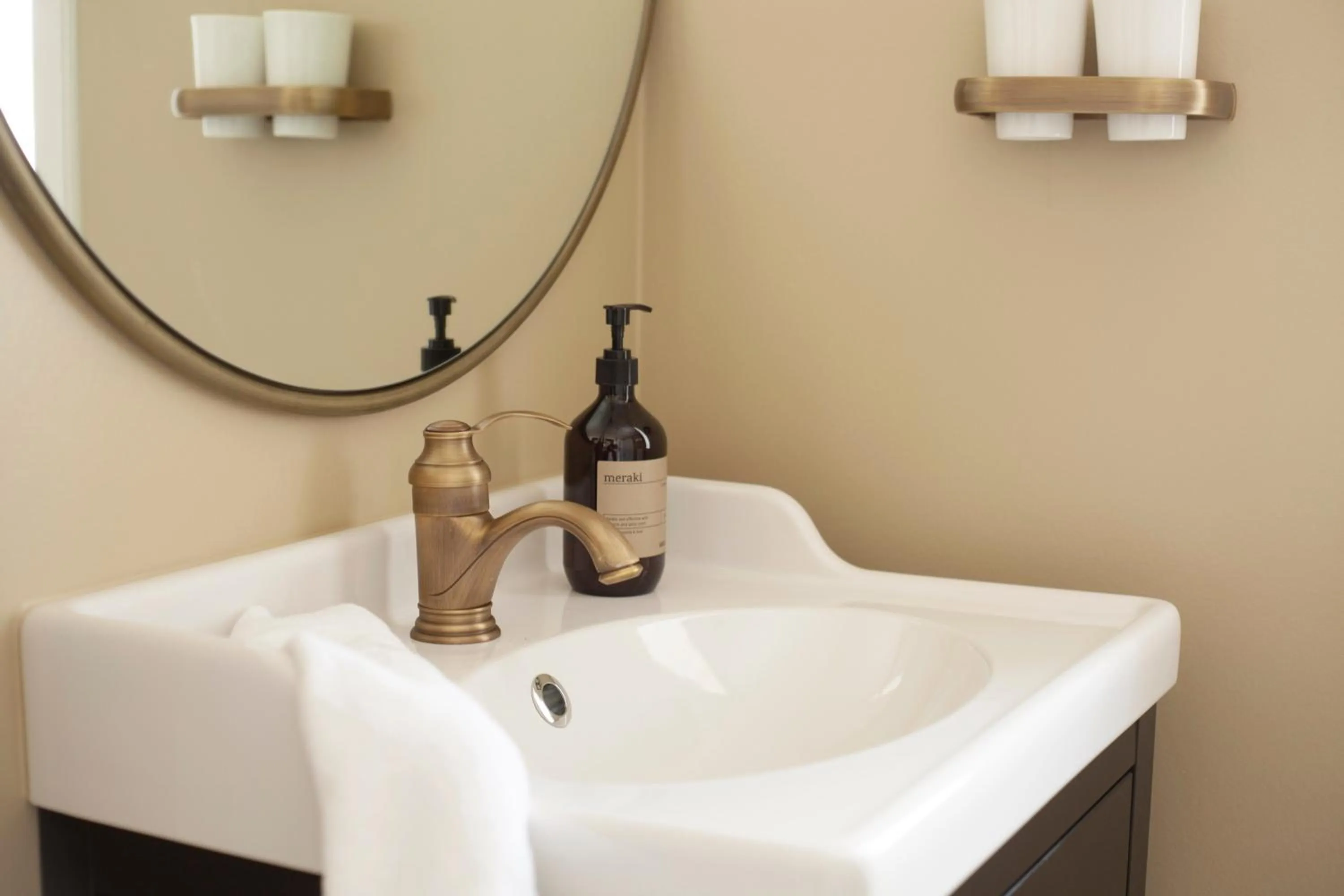 Shower in Hostrups Hotel