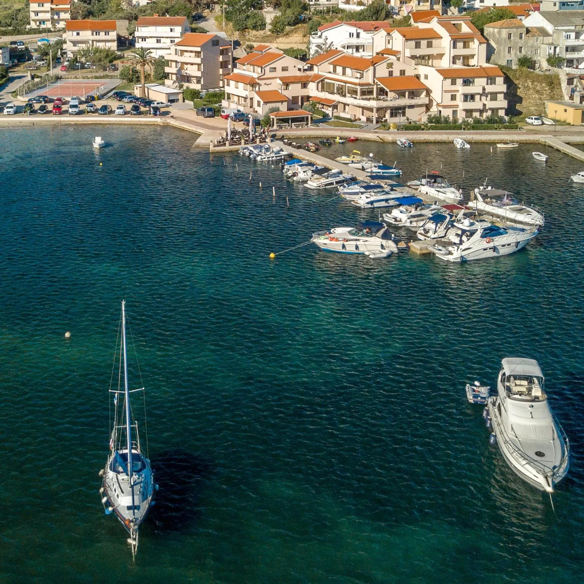 Bird's eye view in Villa Royal
