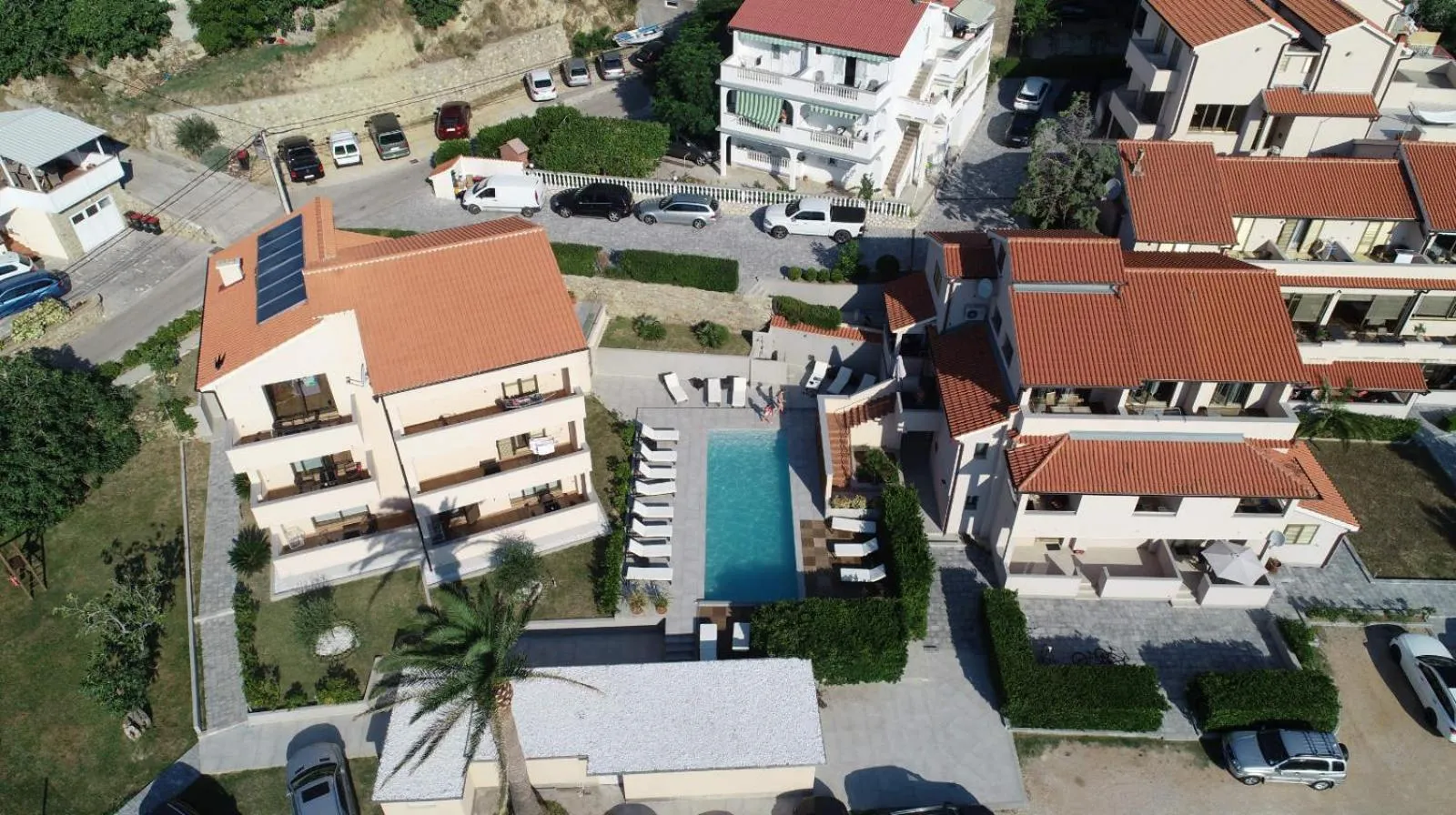 Bird's eye view in Villa Royal