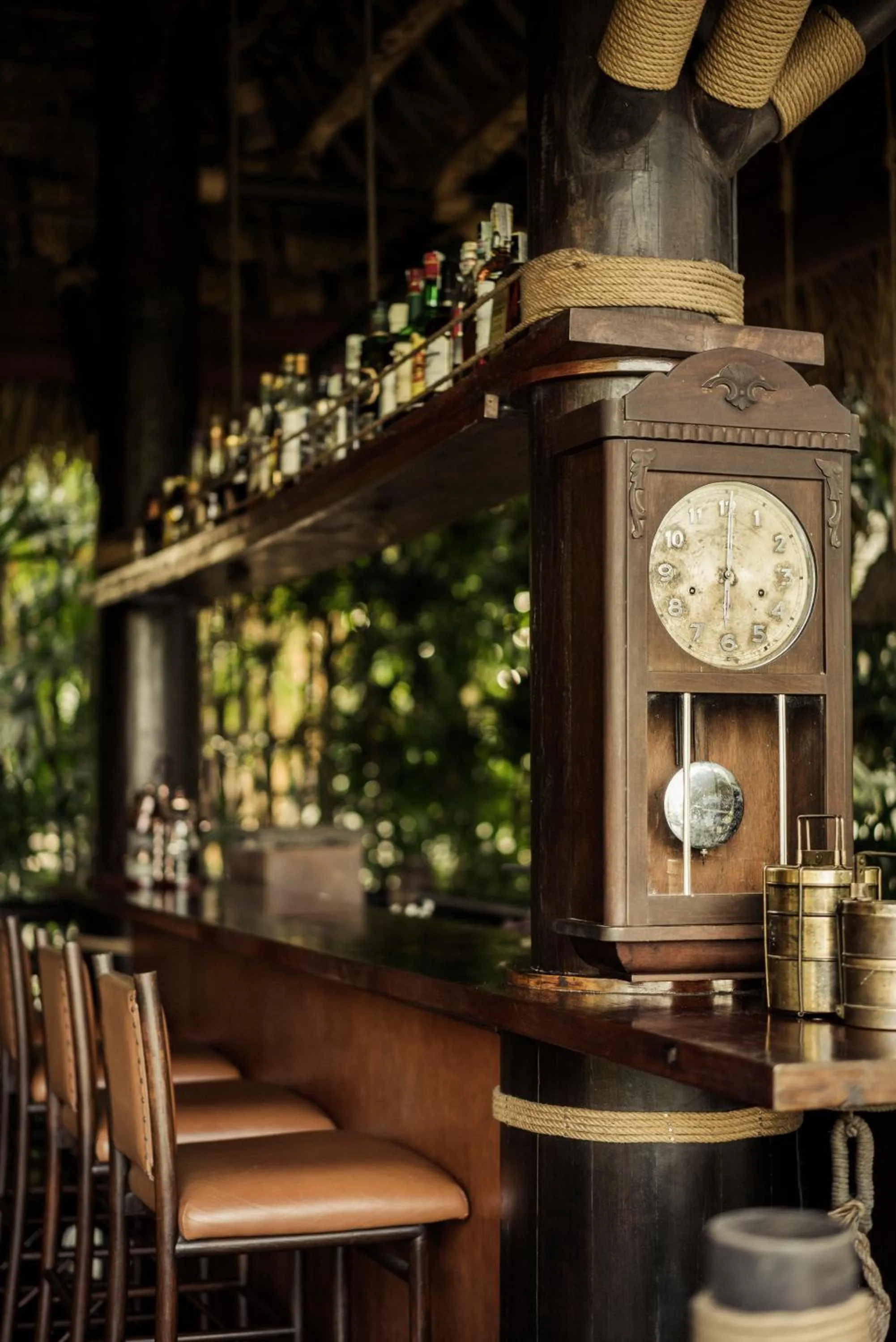 Lounge or bar in Four Seasons Tented Camp Golden Triangle