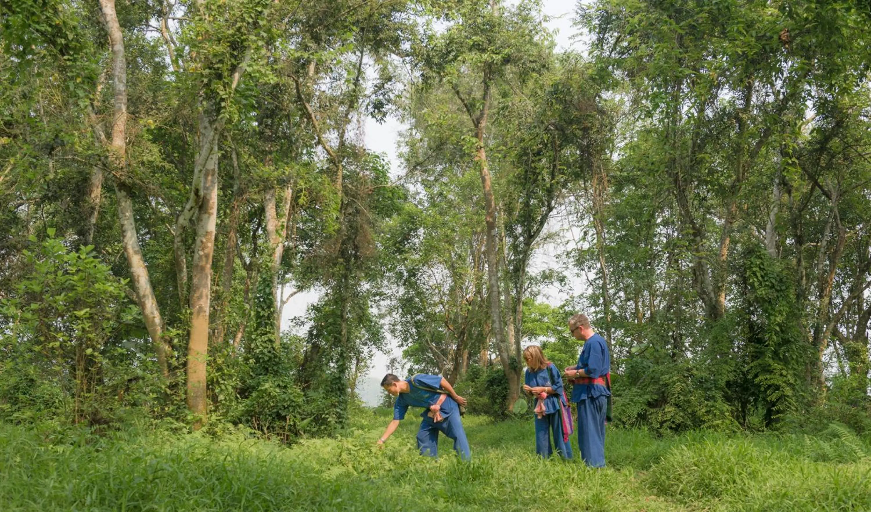 Staff in Four Seasons Tented Camp Golden Triangle
