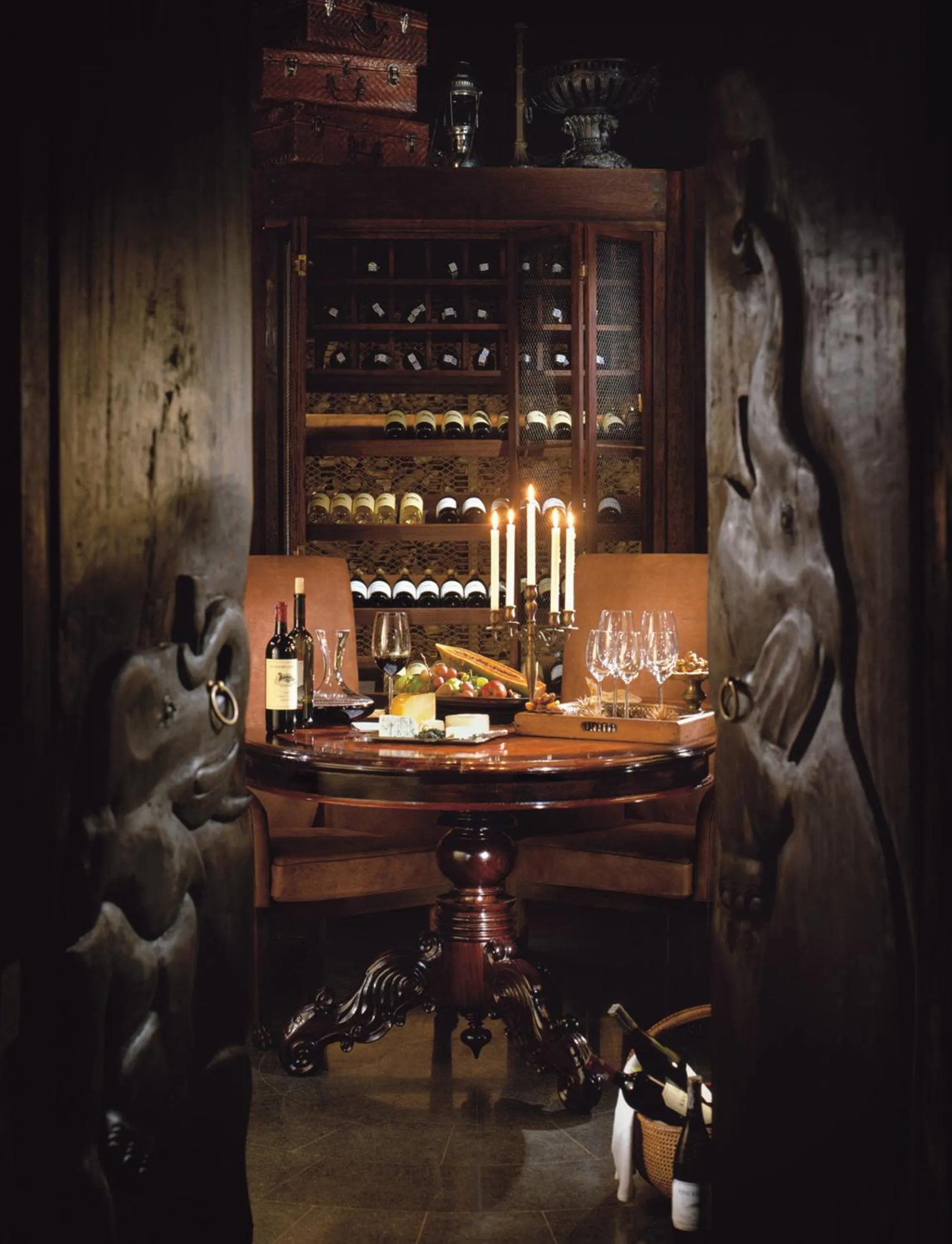 Food and drinks in Four Seasons Tented Camp Golden Triangle