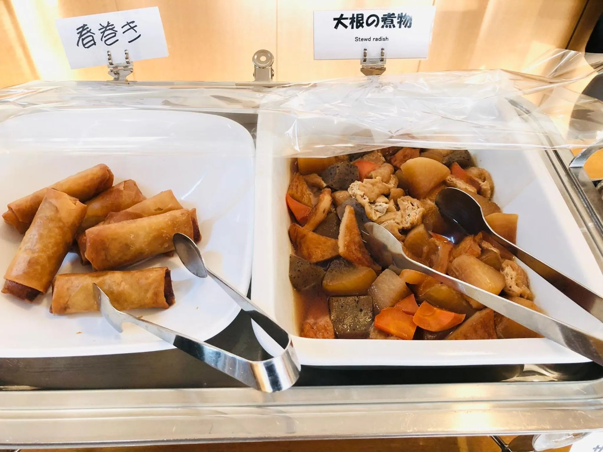 Buffet breakfast in Smile Hotel Tomakomai