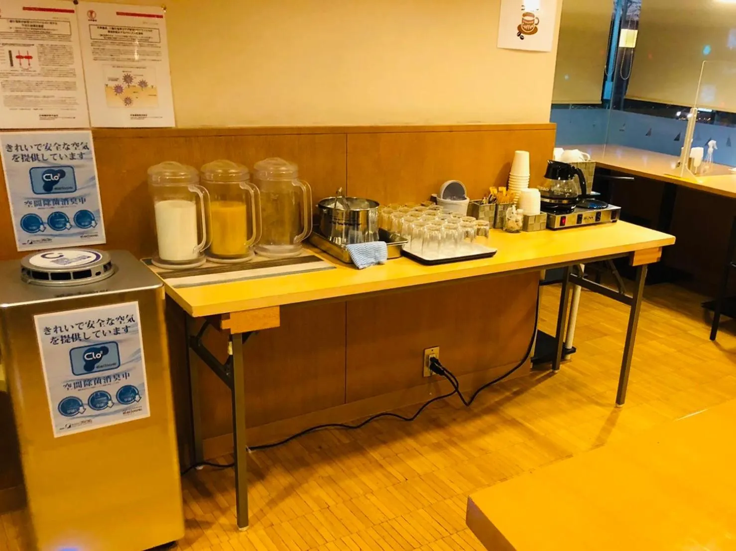 Restaurant/places to eat in Smile Hotel Tomakomai