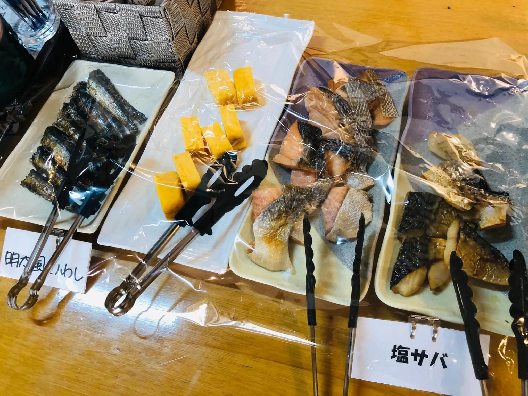 Buffet breakfast in Smile Hotel Tomakomai