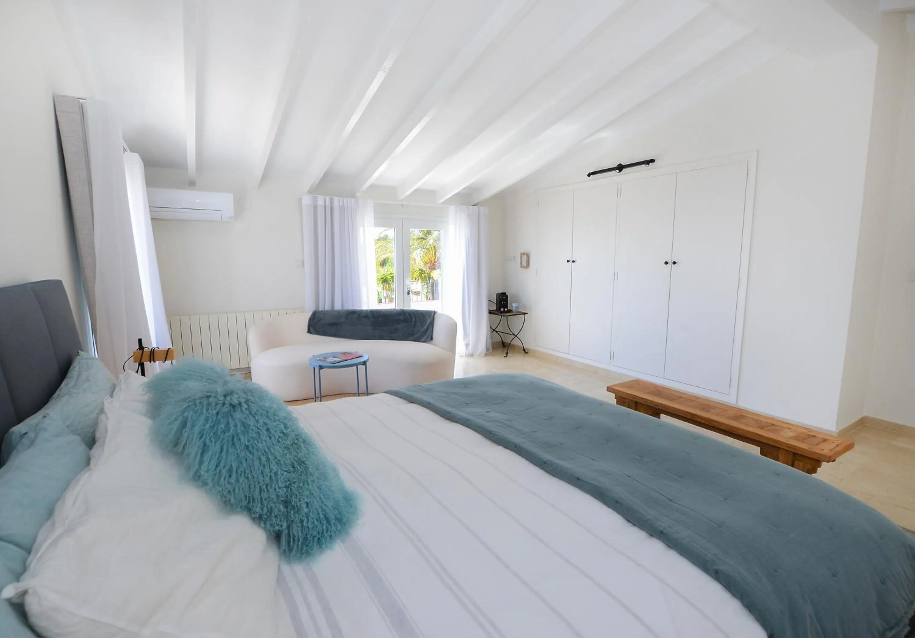 Balcony/Terrace, Bed in Casa Pedramala