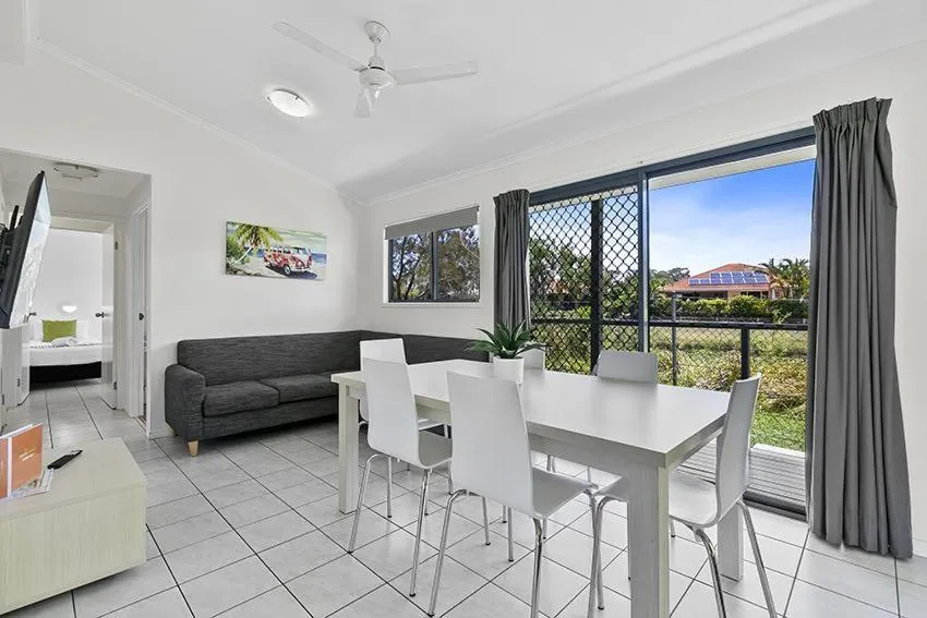 Living room in Ingenia Holidays Hervey Bay