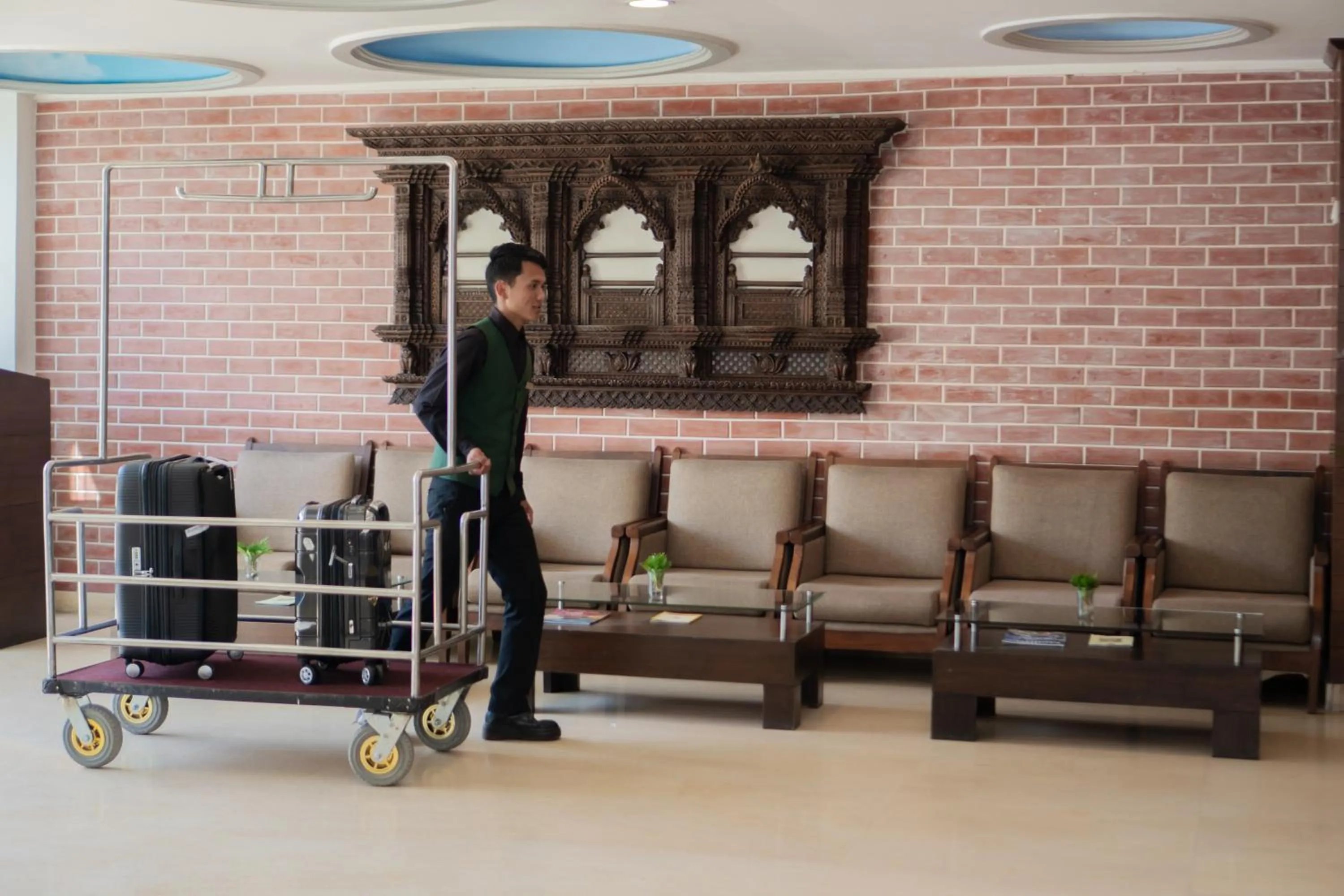 Lobby or reception in Waterfront Resort by KGH Group