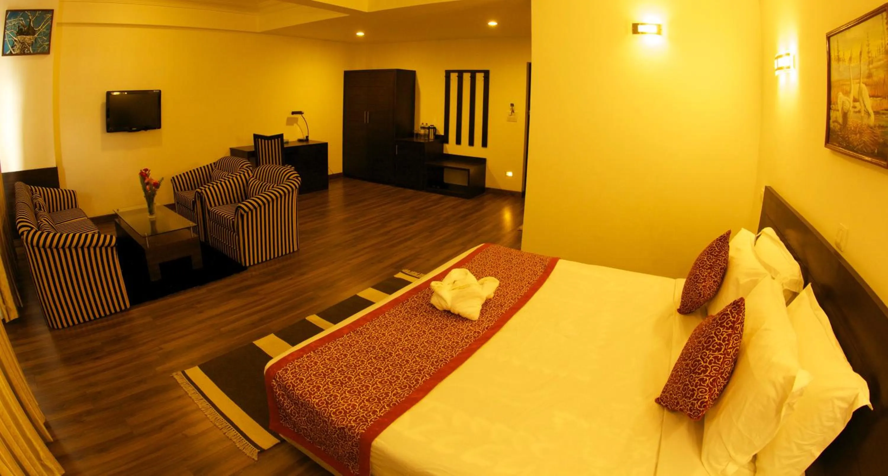 Bedroom, Bed in Waterfront Resort by KGH Group