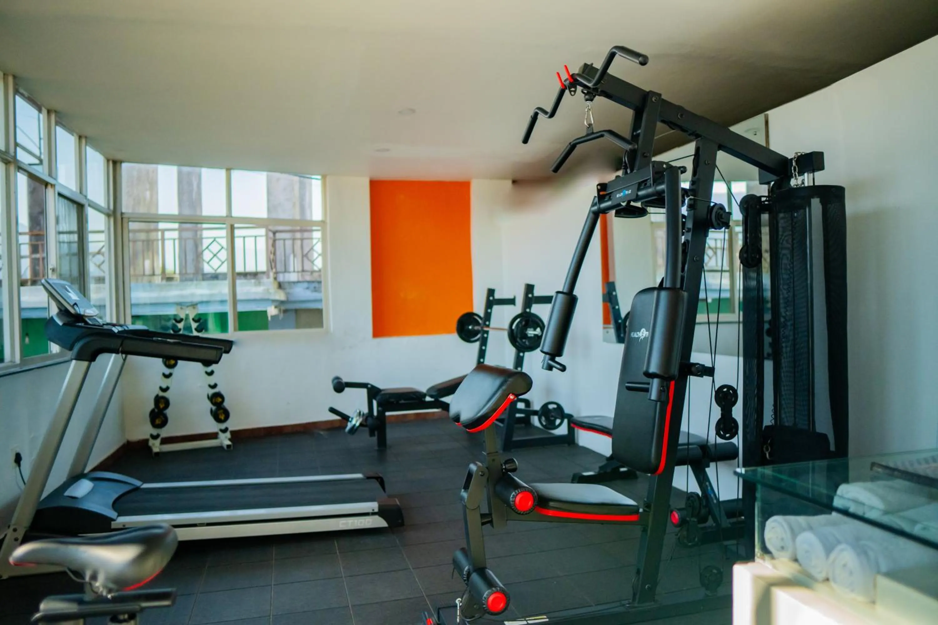 Fitness centre/facilities in Waterfront Resort by KGH Group