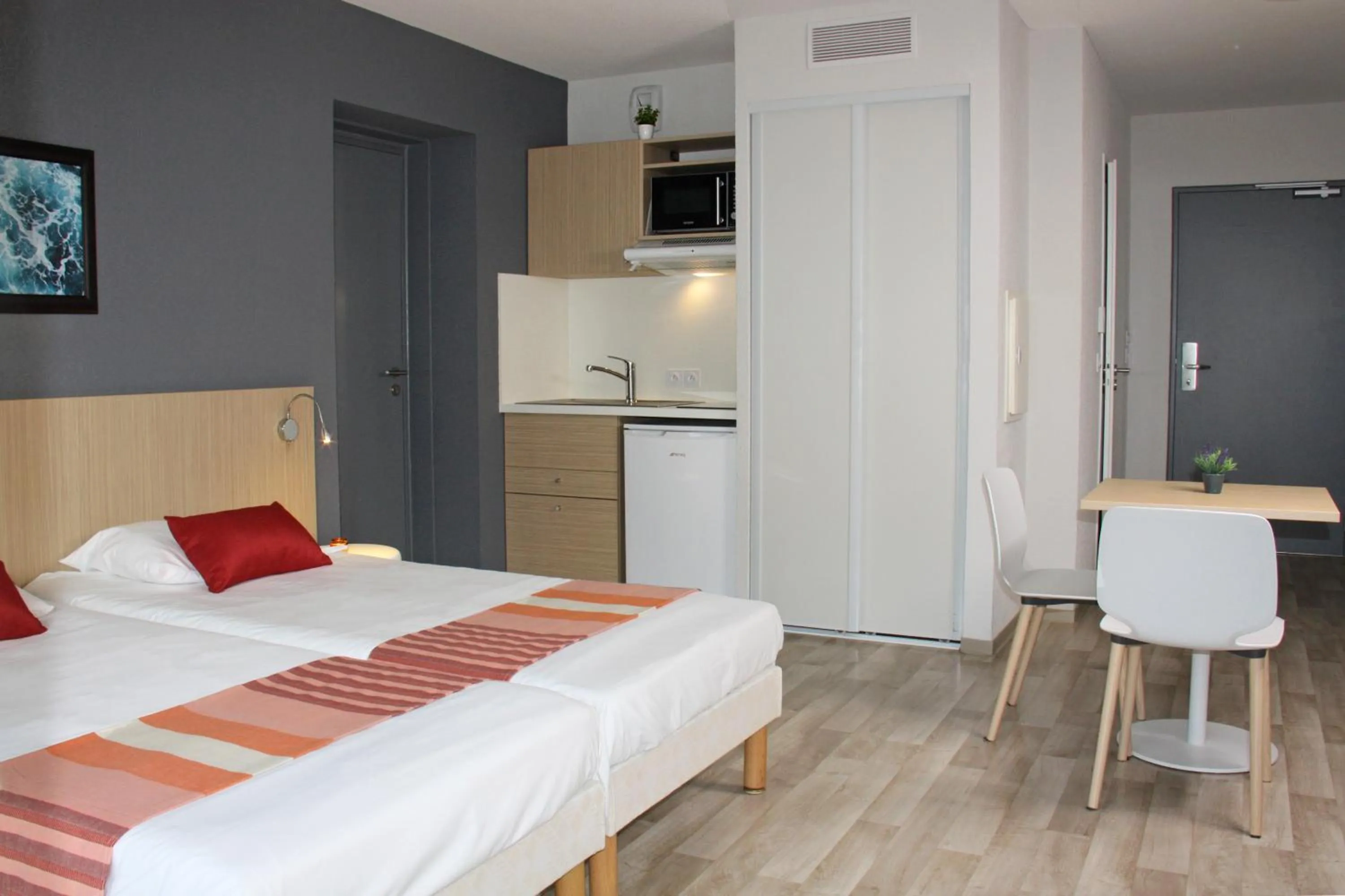 Bed in Résidence Vacances - Azureva Roquebrune-Cap-Martin