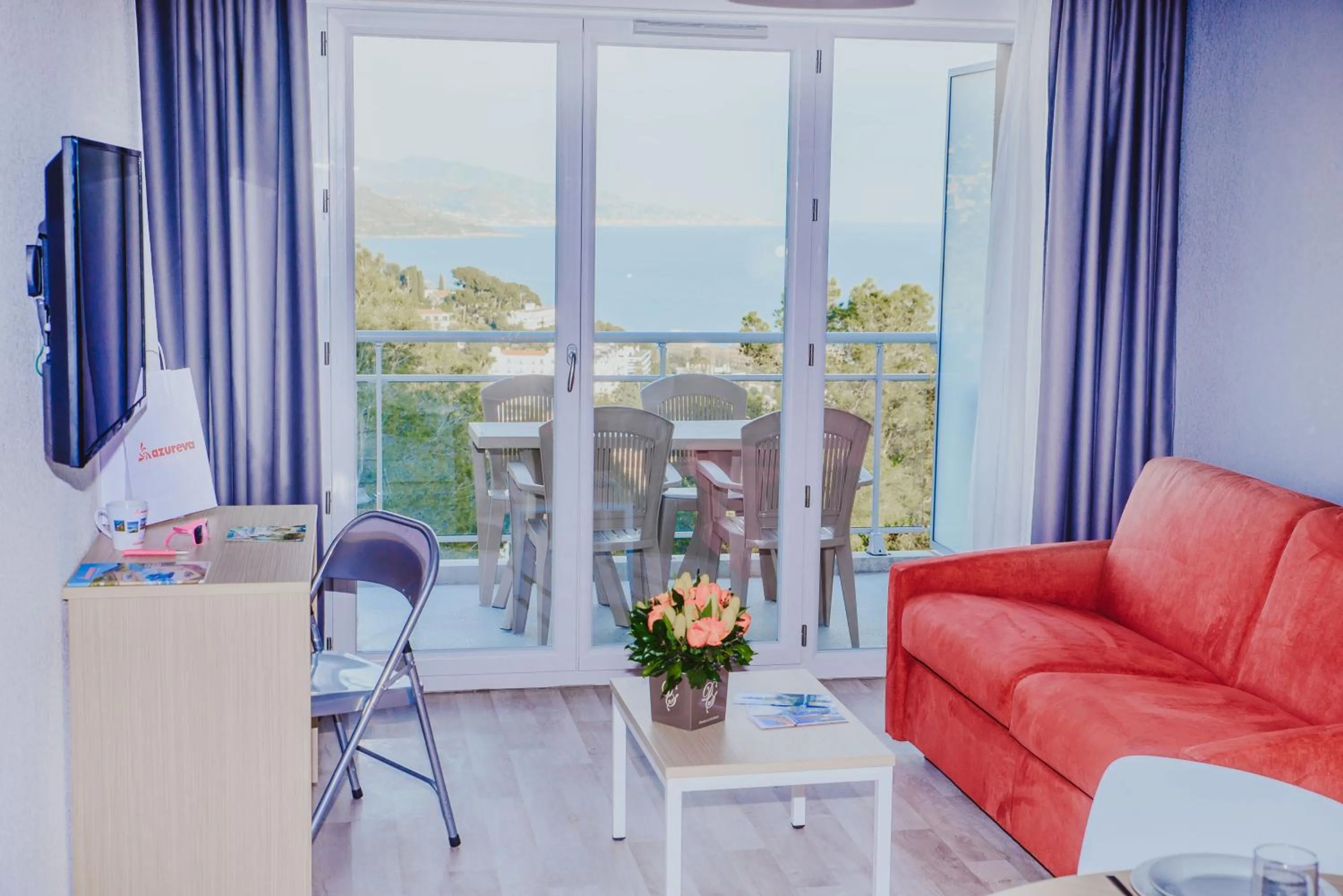 Balcony/Terrace in Résidence Vacances - Azureva Roquebrune-Cap-Martin