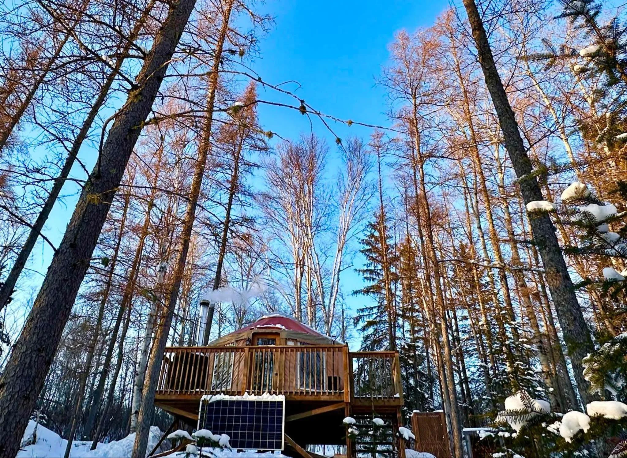 Natural landscape in Les Racines du p'tit Isidore