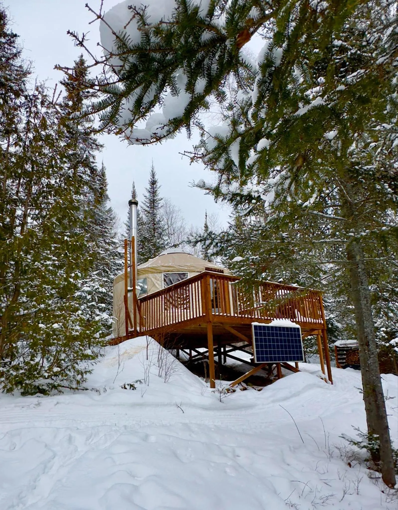 Patio in Les Racines du p'tit Isidore