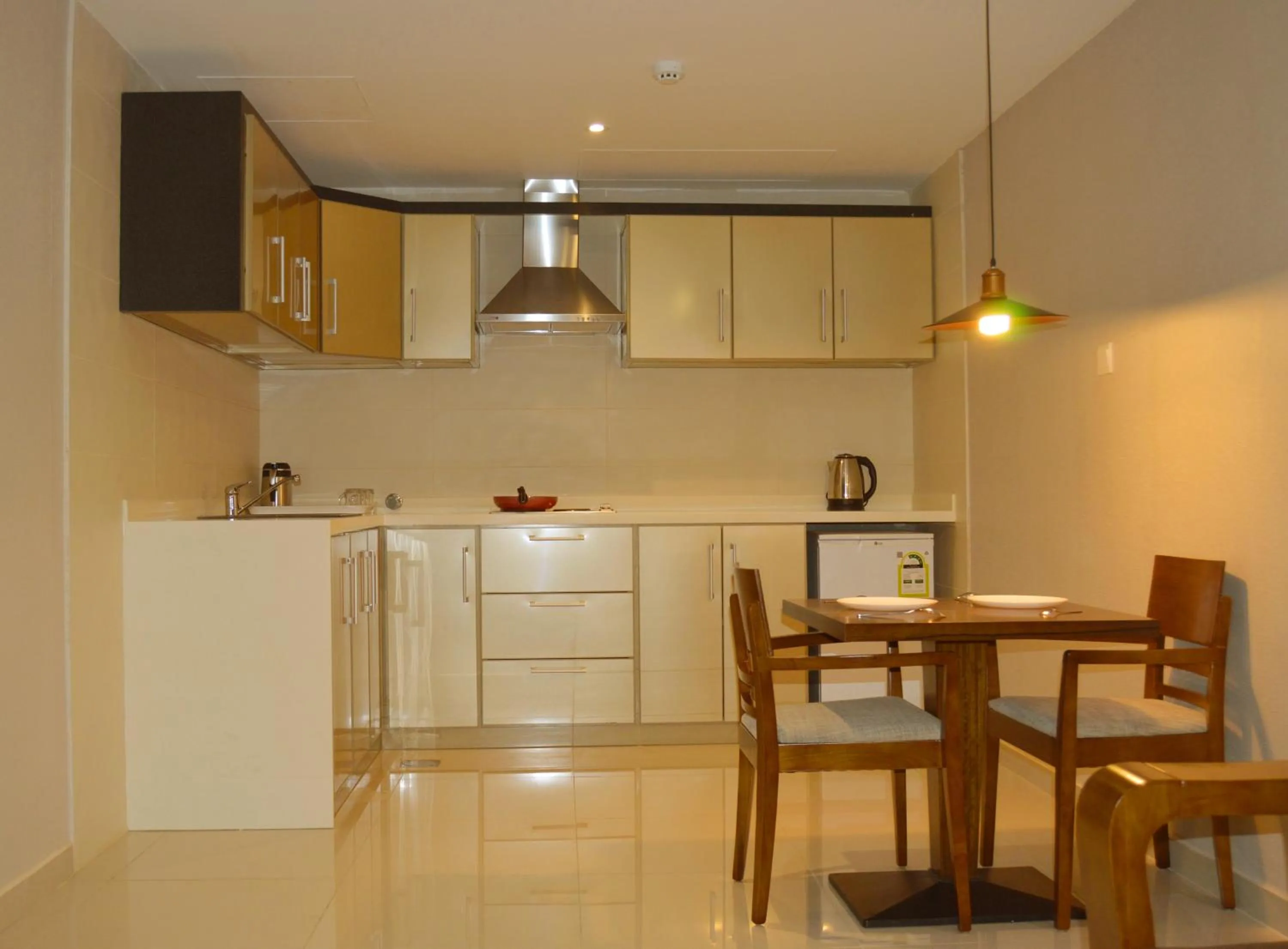 Kitchen or kitchenette in Yara Suites