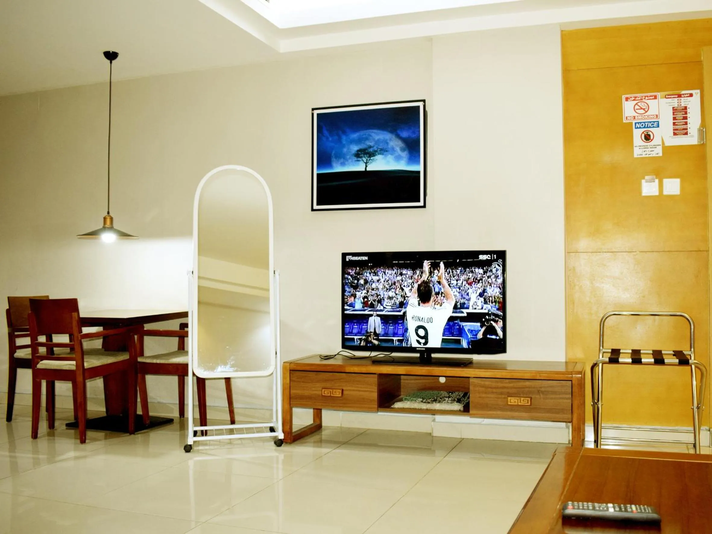 Living room in Yara Suites