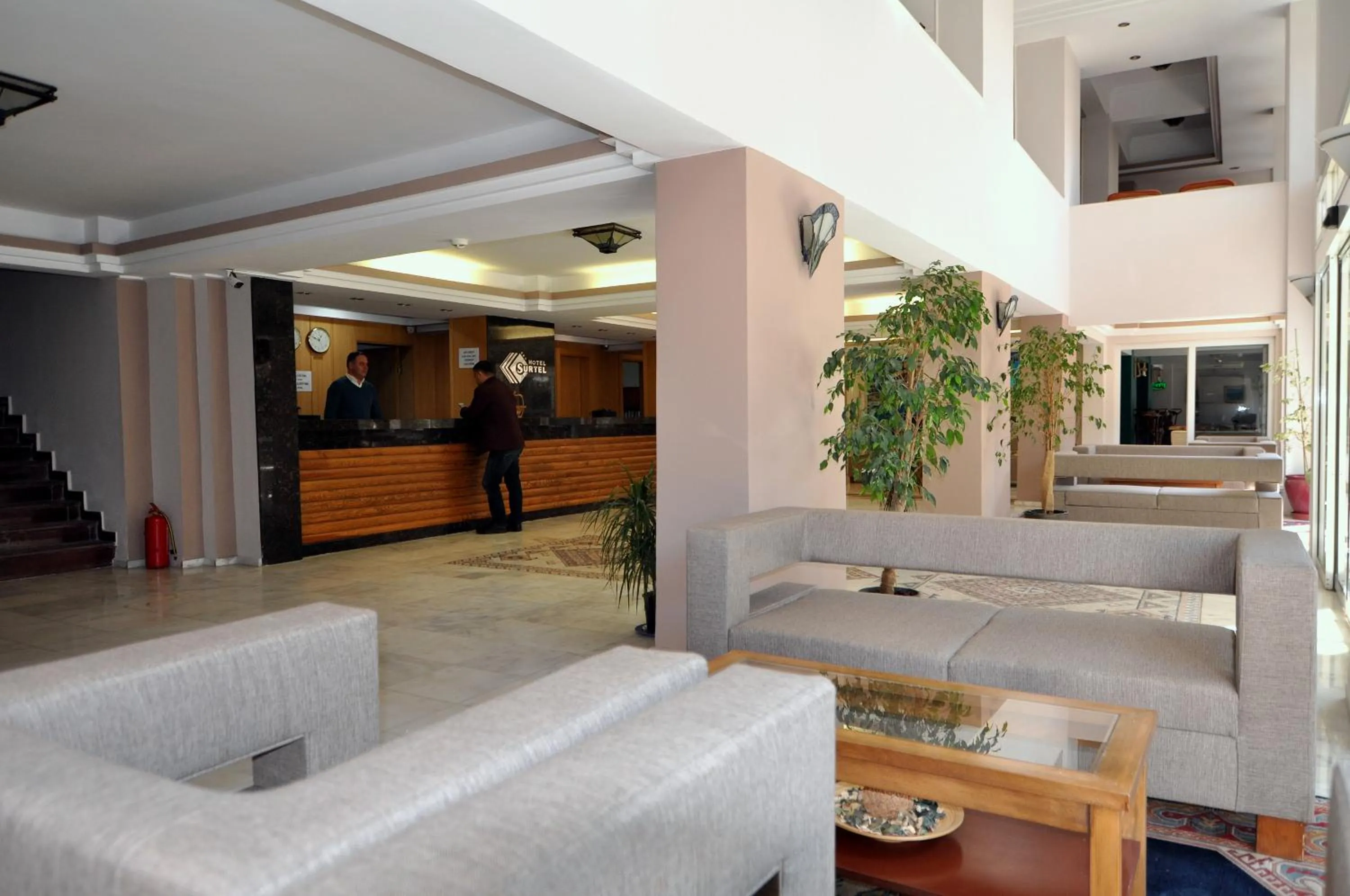 Lobby or reception in Surtel Hotel