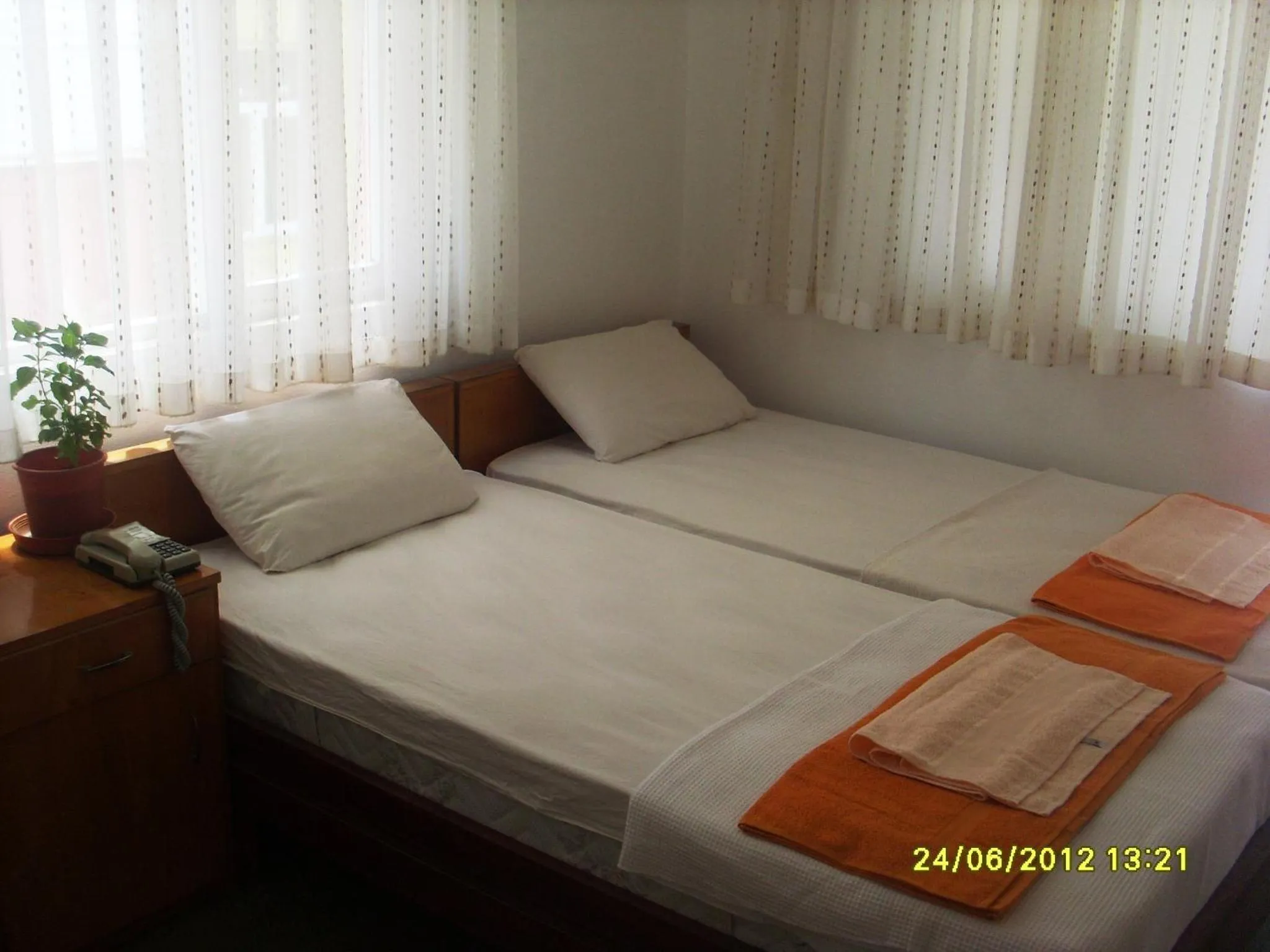 Bed in Kiyak Hotel