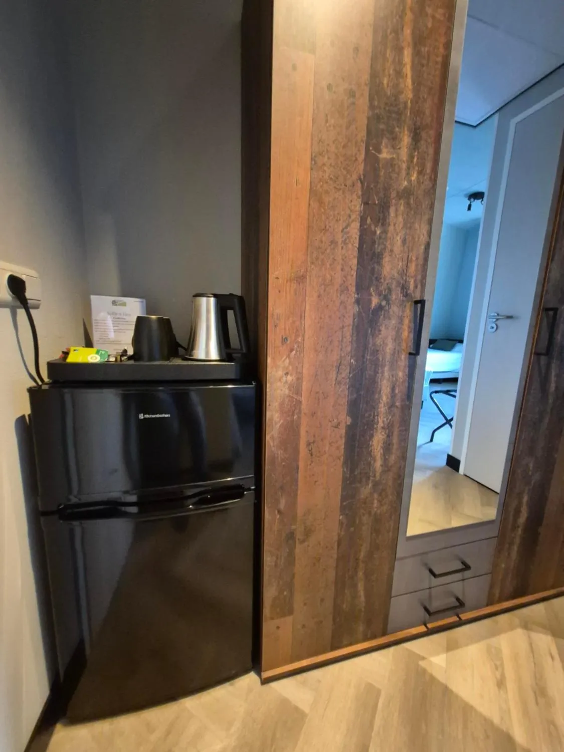 Coffee/tea facilities in Hotel Restaurant 't Trefpunt