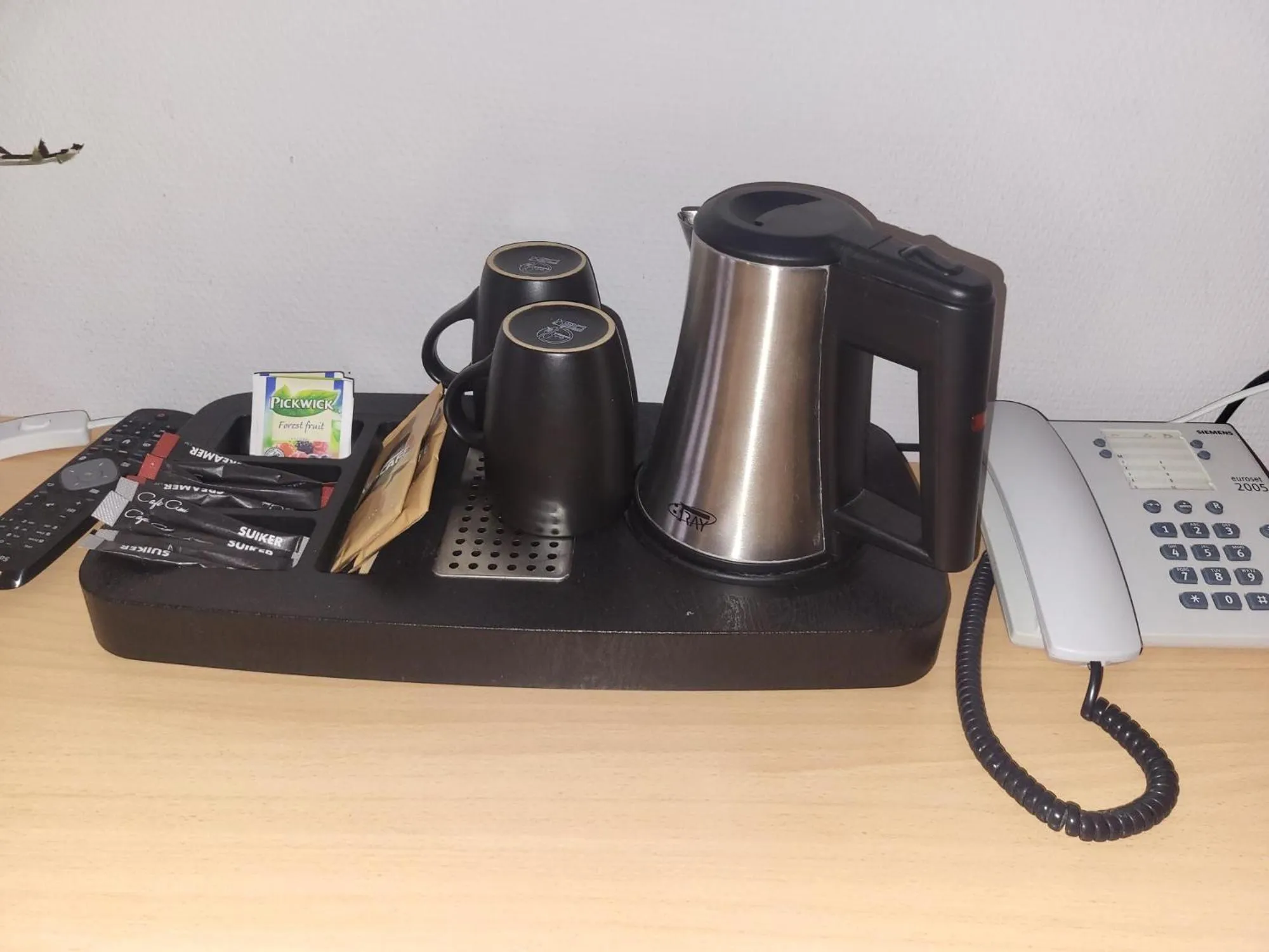 Coffee/tea facilities in Hotel Restaurant 't Trefpunt